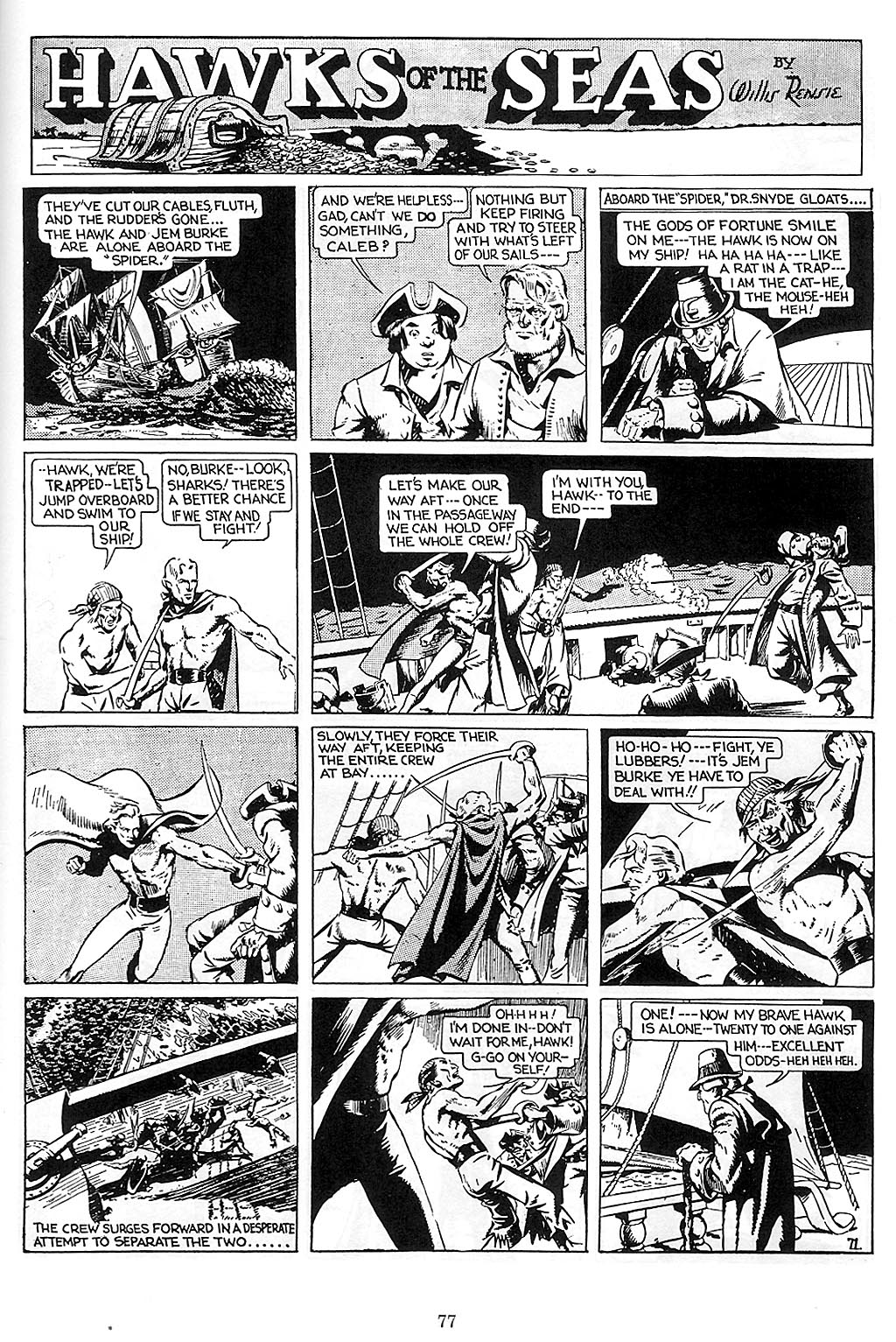 Read online Will Eisner's Hawks of the Seas comic -  Issue # TPB - 78