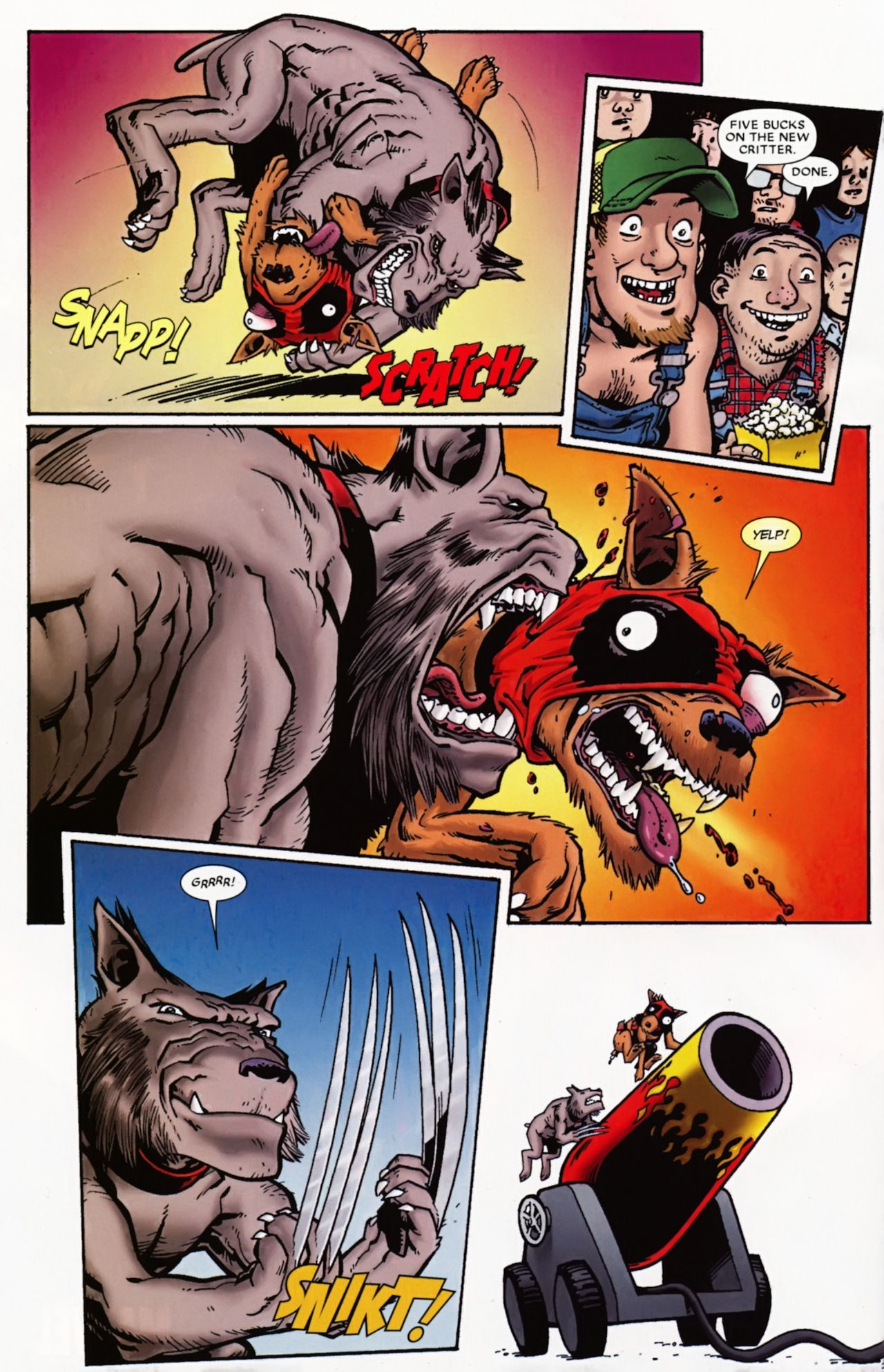 Read online Prelude to Deadpool Corps comic -  Issue #3 - 28