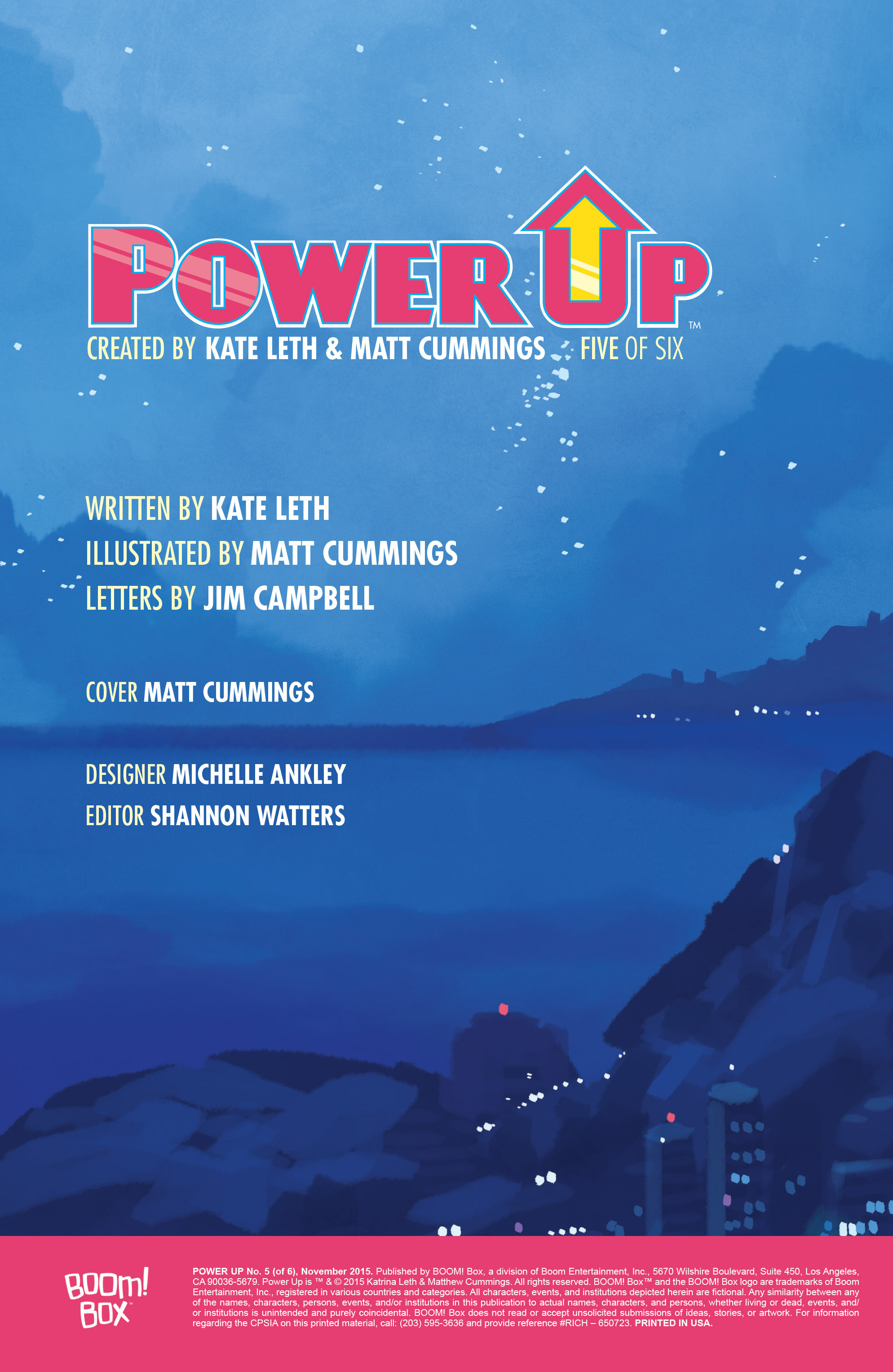 Read online Power Up comic -  Issue #5 - 2