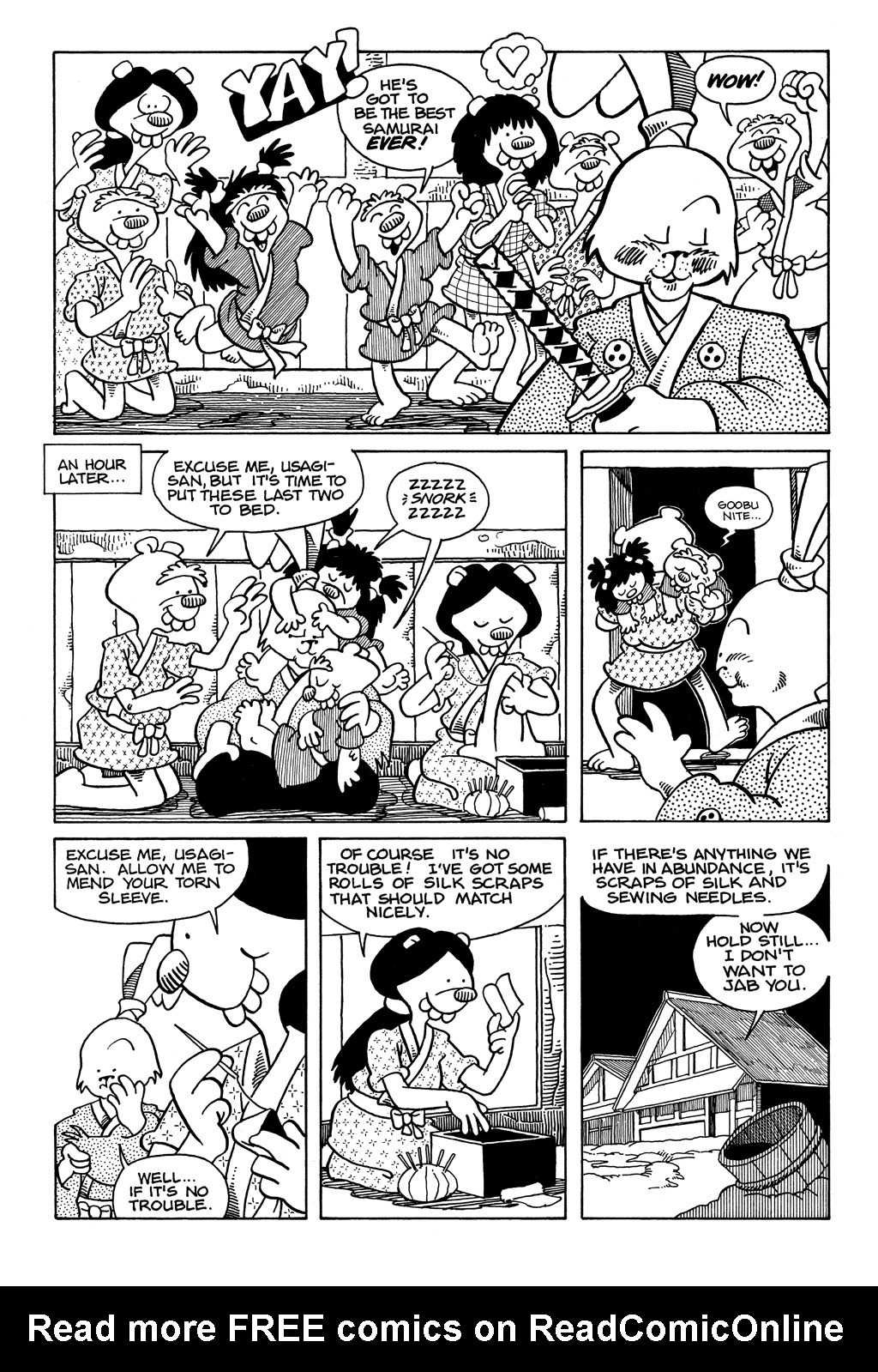 Read online Usagi Yojimbo (1987) comic -  Issue #5 - 12