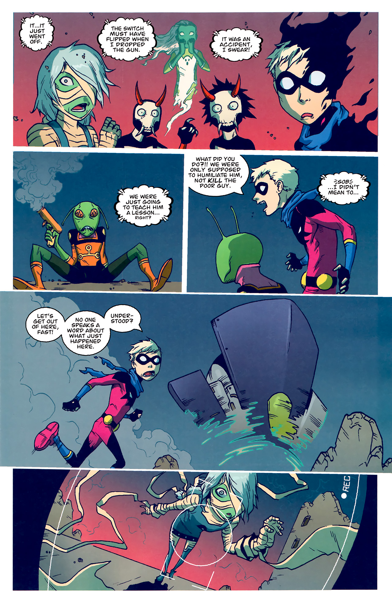 Read online Gladstone's School for World Conquerors (2011) comic -  Issue #6 - 24