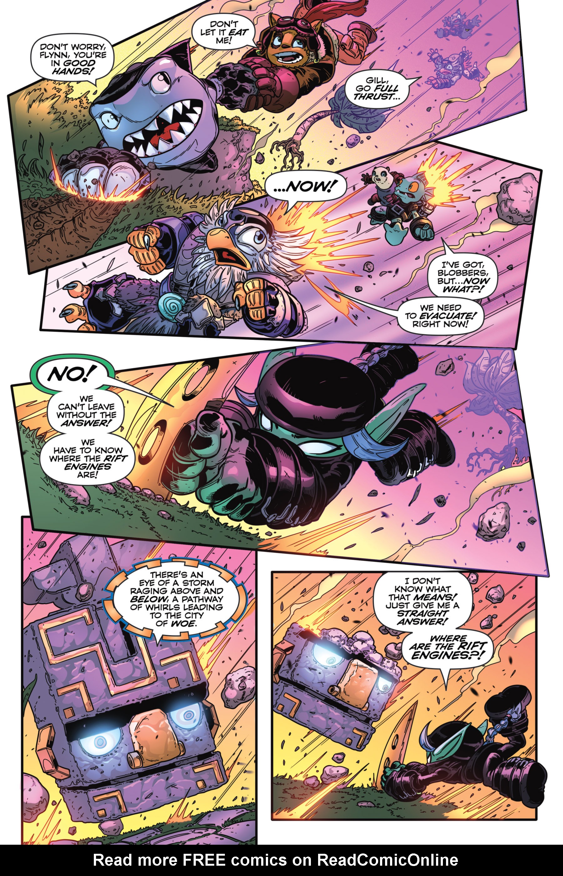 Read online Skylanders: Rift Into Overdrive comic -  Issue # Full - 34