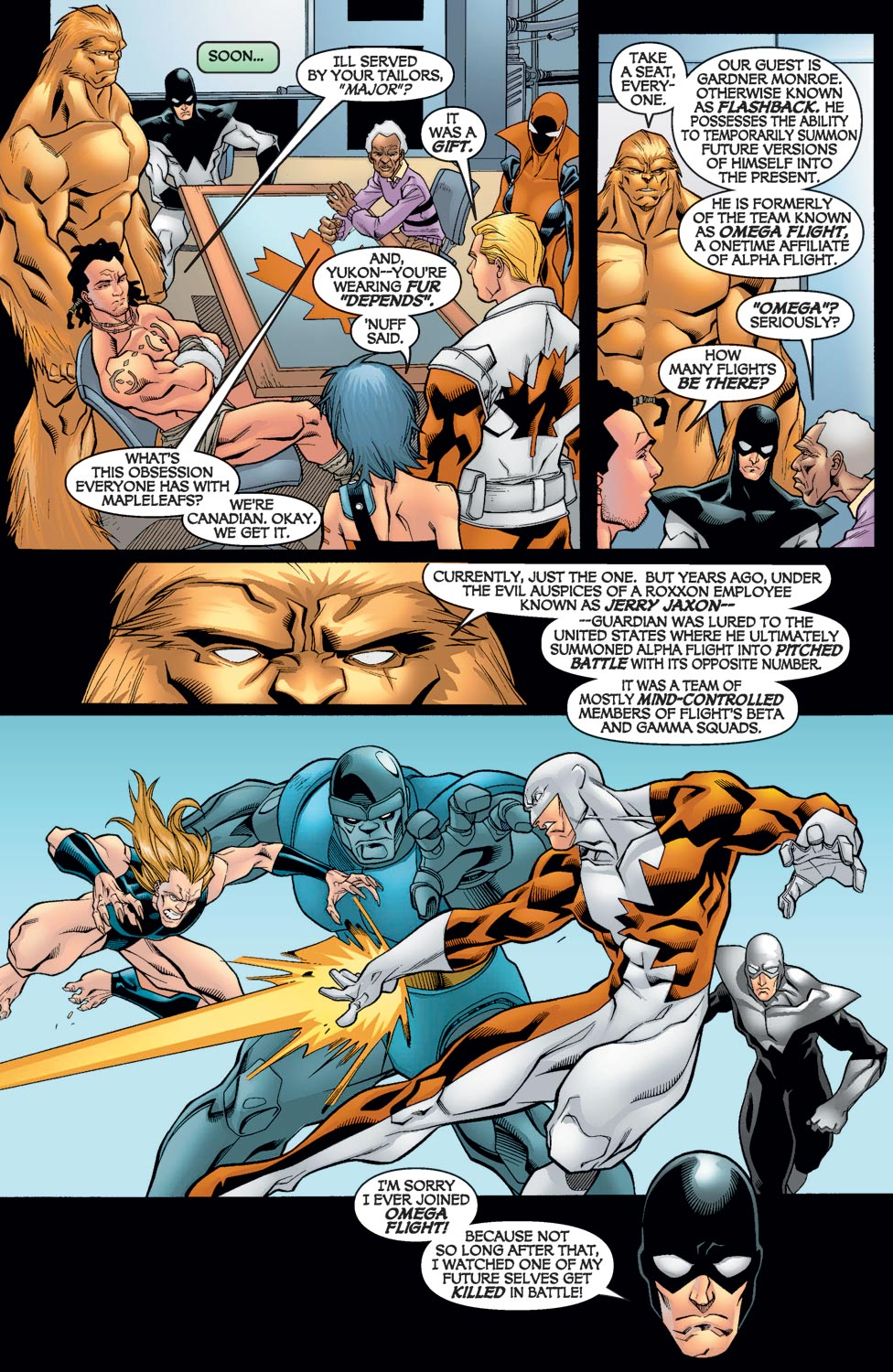 Read online Alpha Flight (2004) comic -  Issue #9 - 11