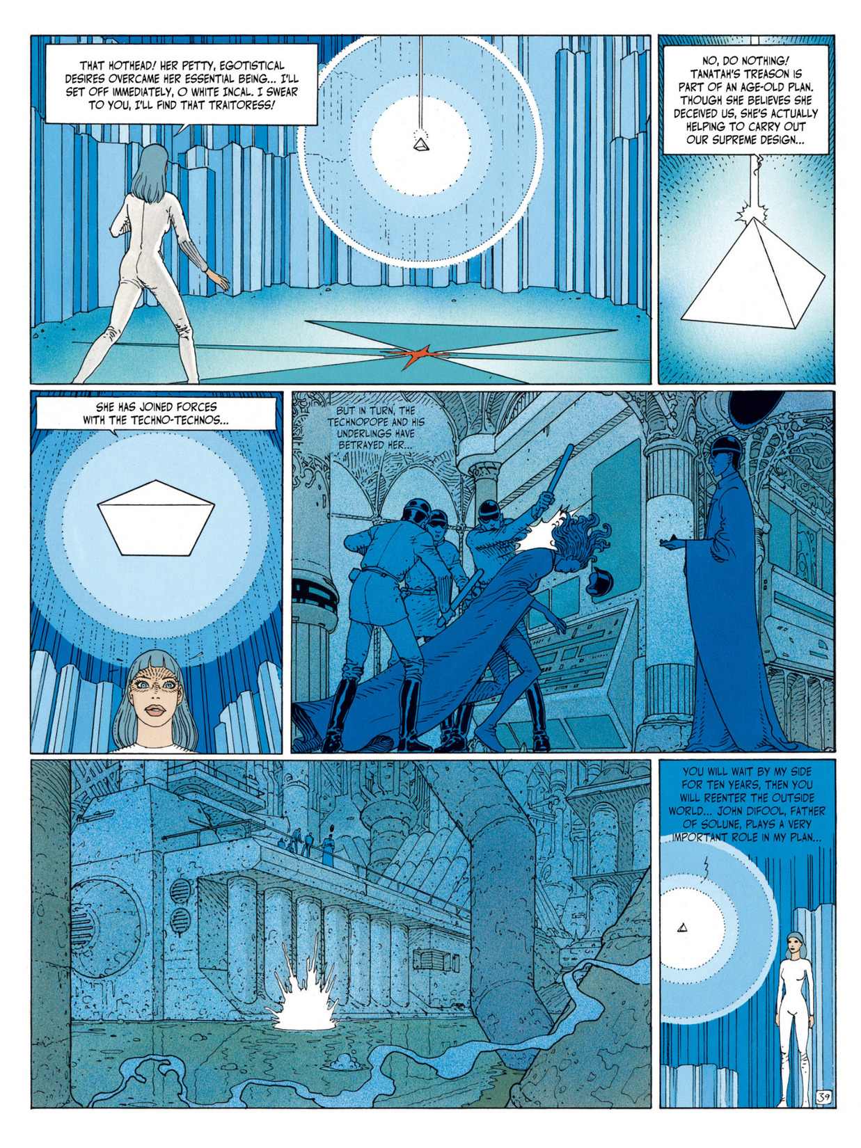 Read online Before the Incal comic -  Issue #6 - 42