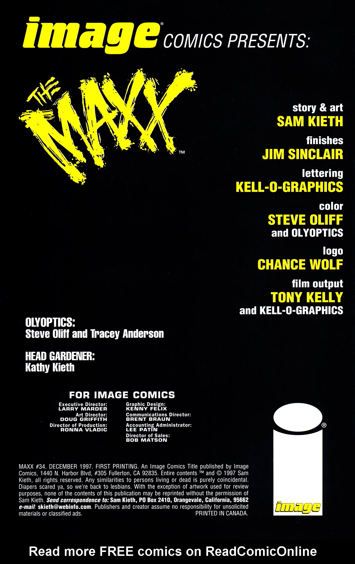 Read online The Maxx (1993) comic -  Issue #34 - 2