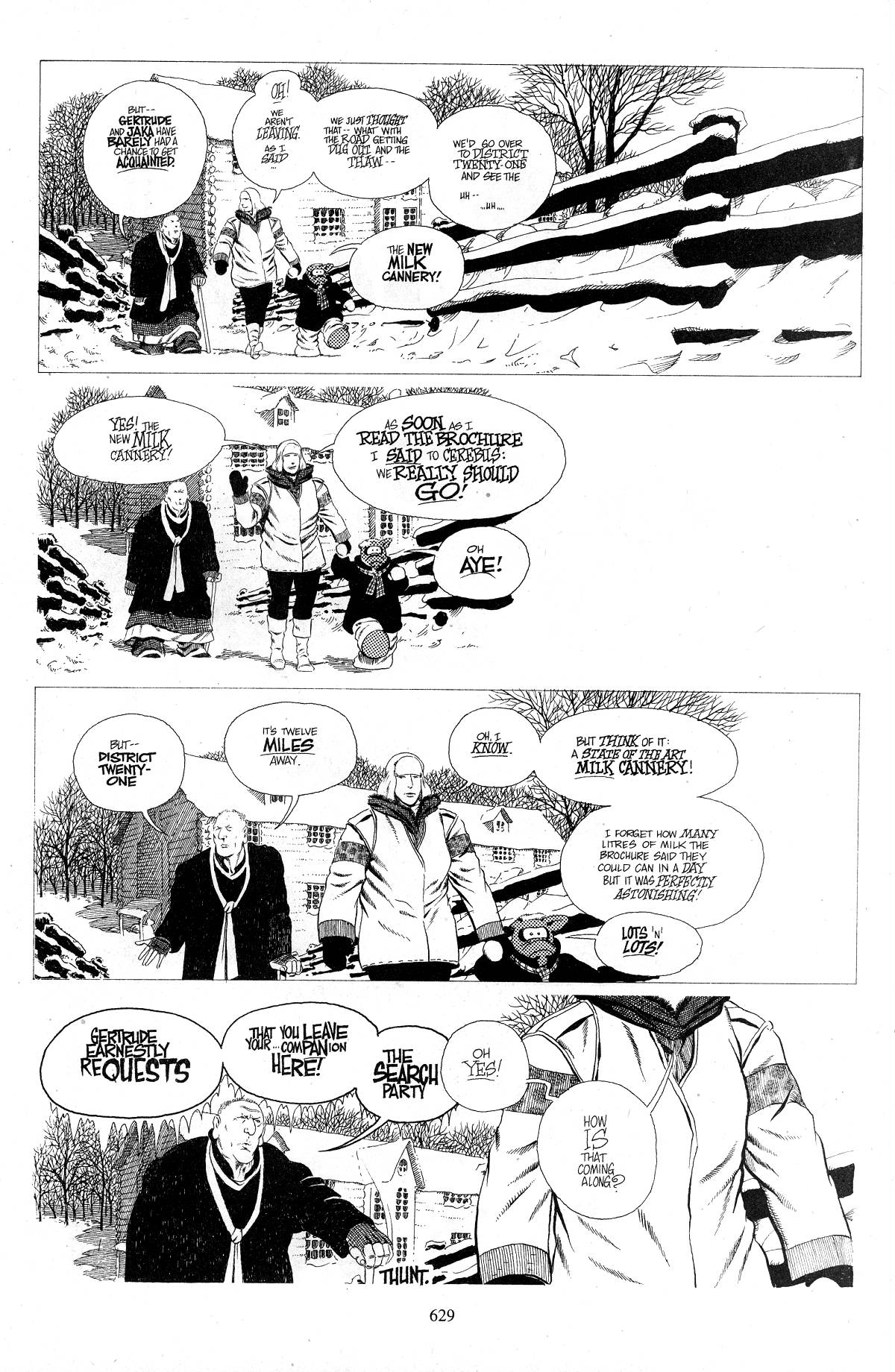 Read online Cerebus comic -  Issue #263 - 6