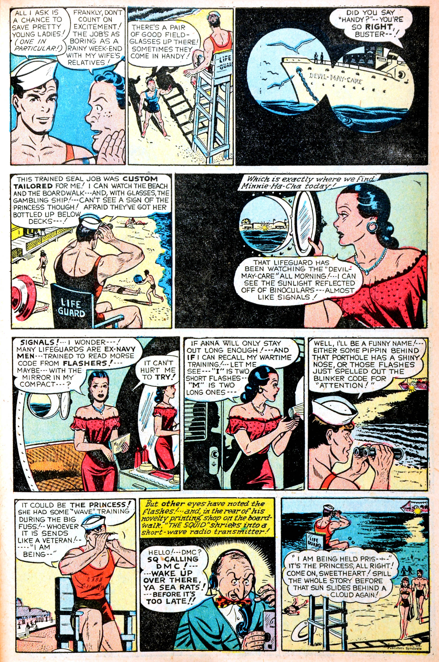 Read online Famous Funnies comic -  Issue #195 - 7