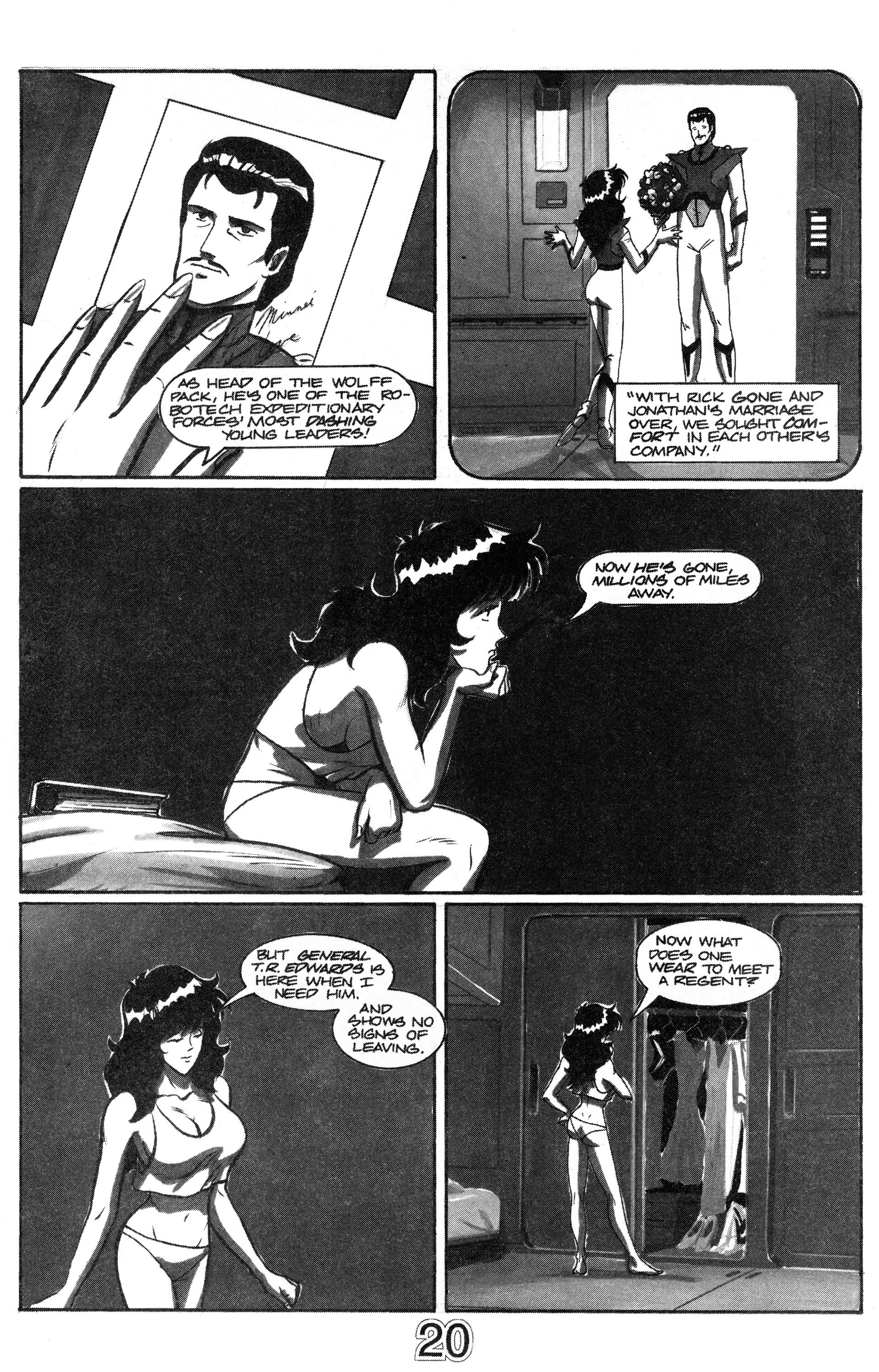 Read online Robotech II: The Sentinels - Book III - The Untold Story comic -  Issue # Full - 22