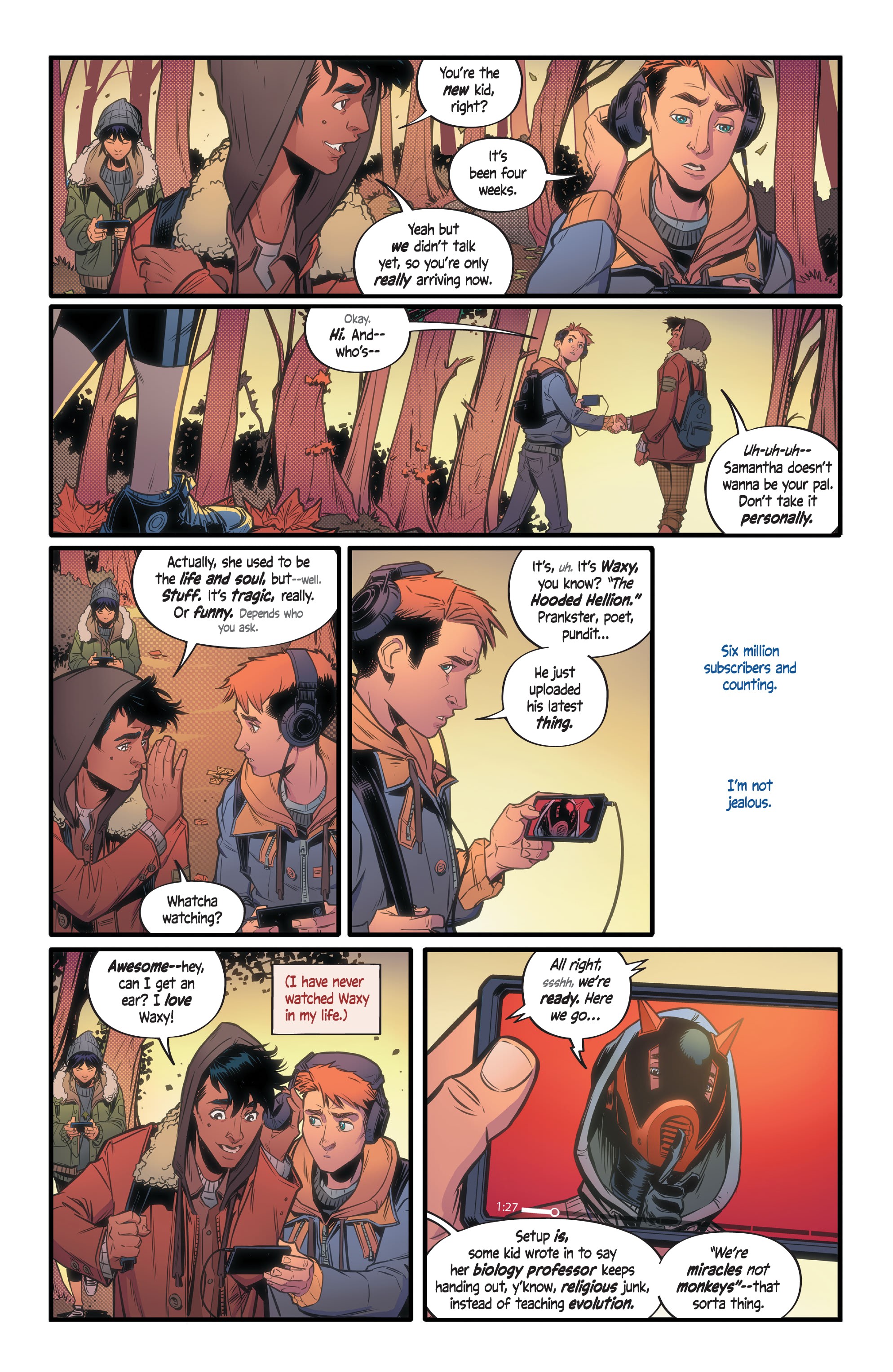 Read online Alienated comic -  Issue #1 - 9