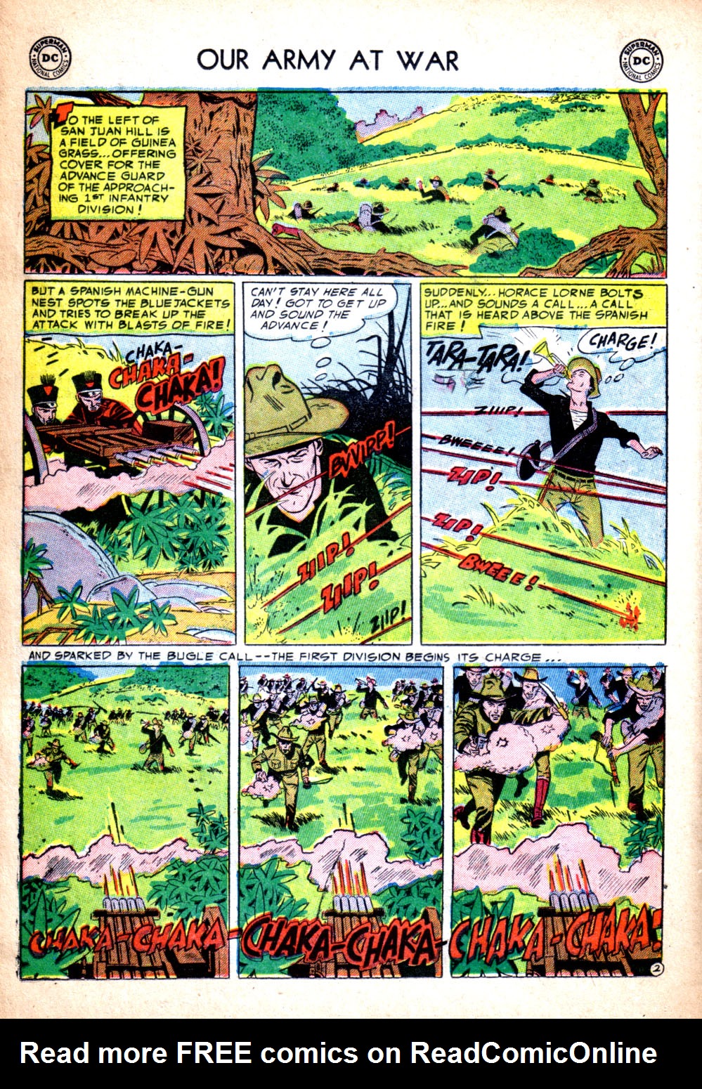 Read online Our Army at War (1952) comic -  Issue #16 - 14