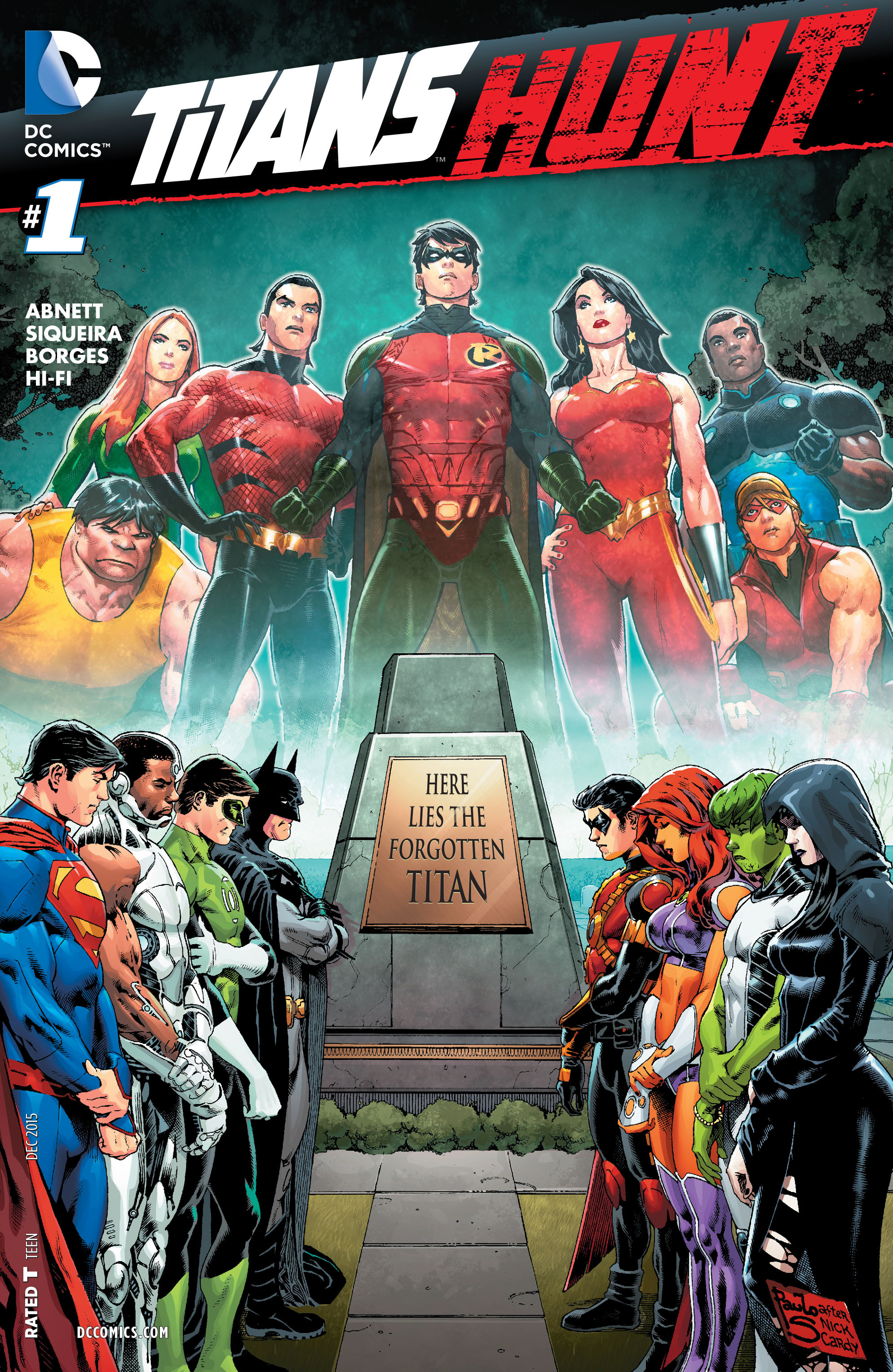 Read online Titans Hunt comic -  Issue #1 - 1