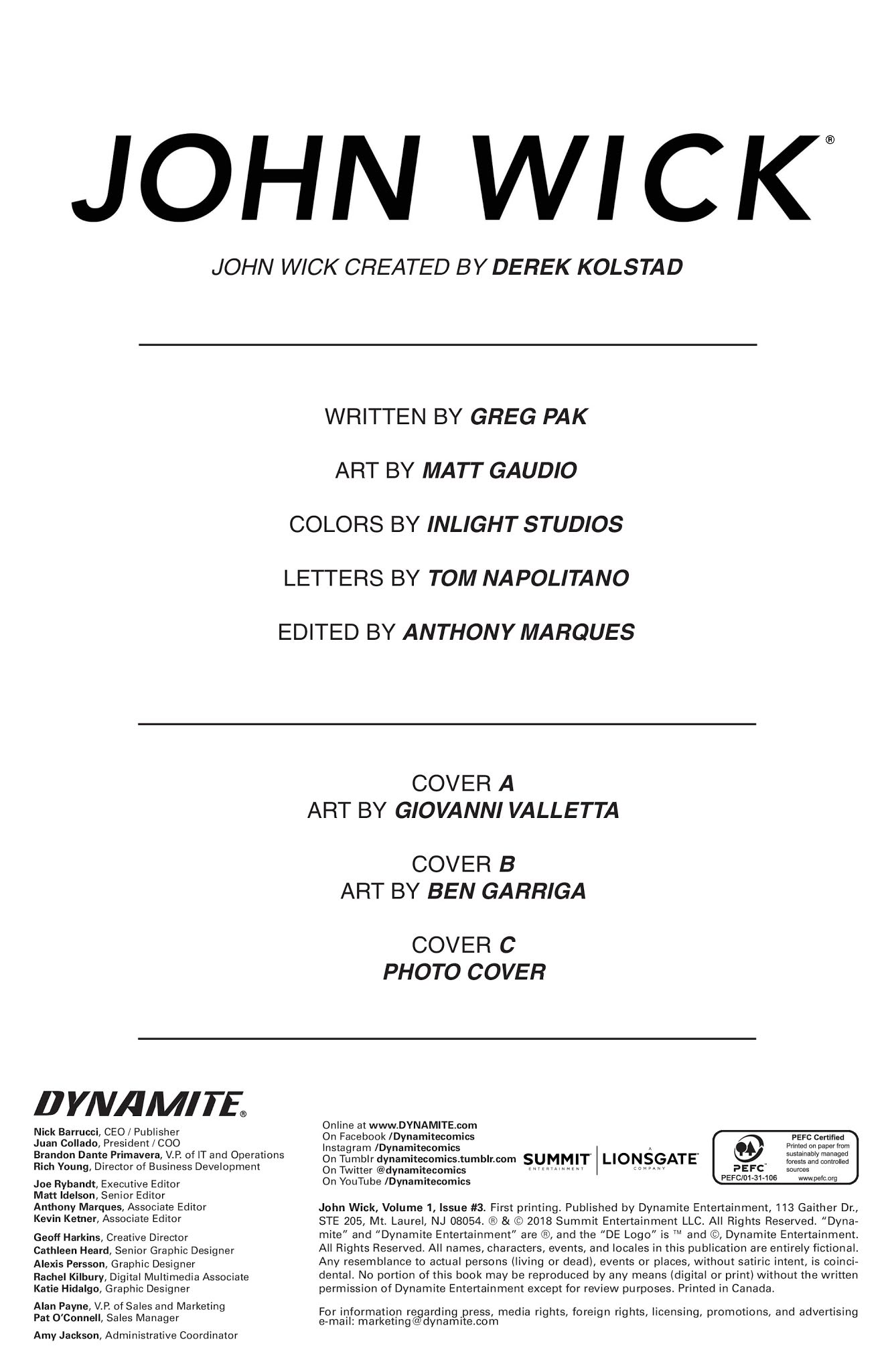 Read online John Wick comic -  Issue #3 - 4