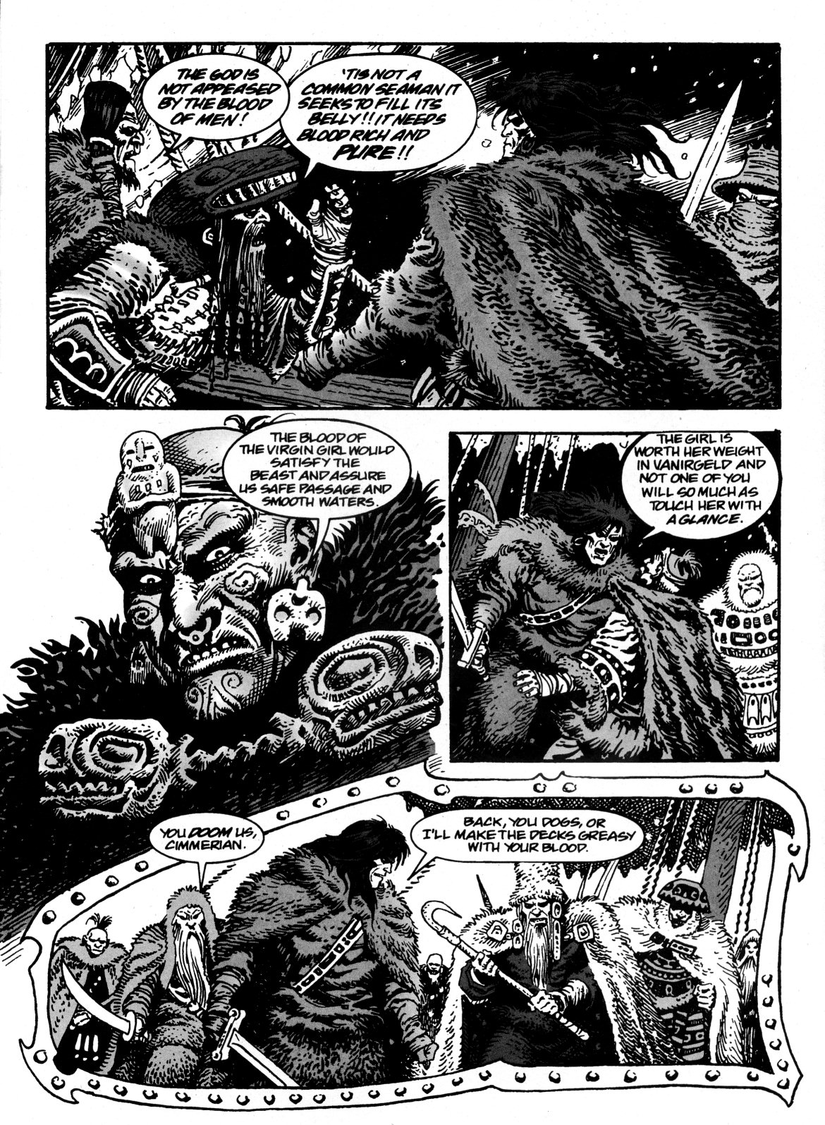 Read online Conan the Savage comic -  Issue #3 - 18