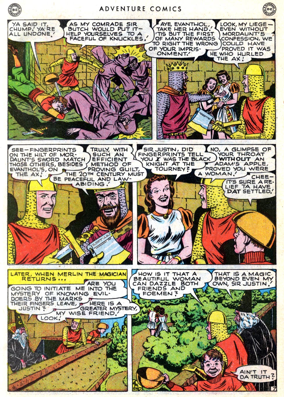 Read online Adventure Comics (1938) comic -  Issue #137 - 36
