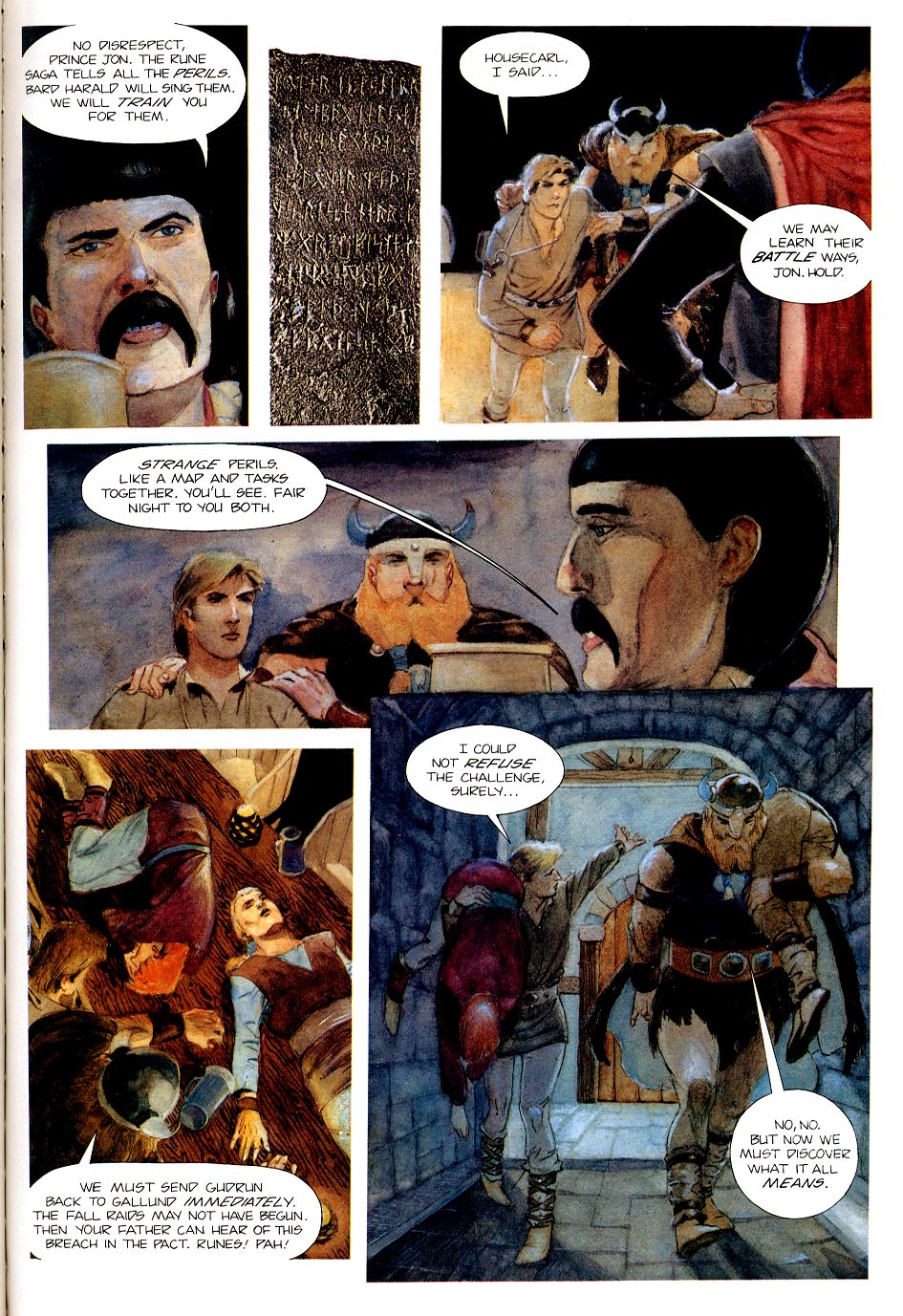 Read online Viking Glory: The Viking Prince comic -  Issue # TPB - 47