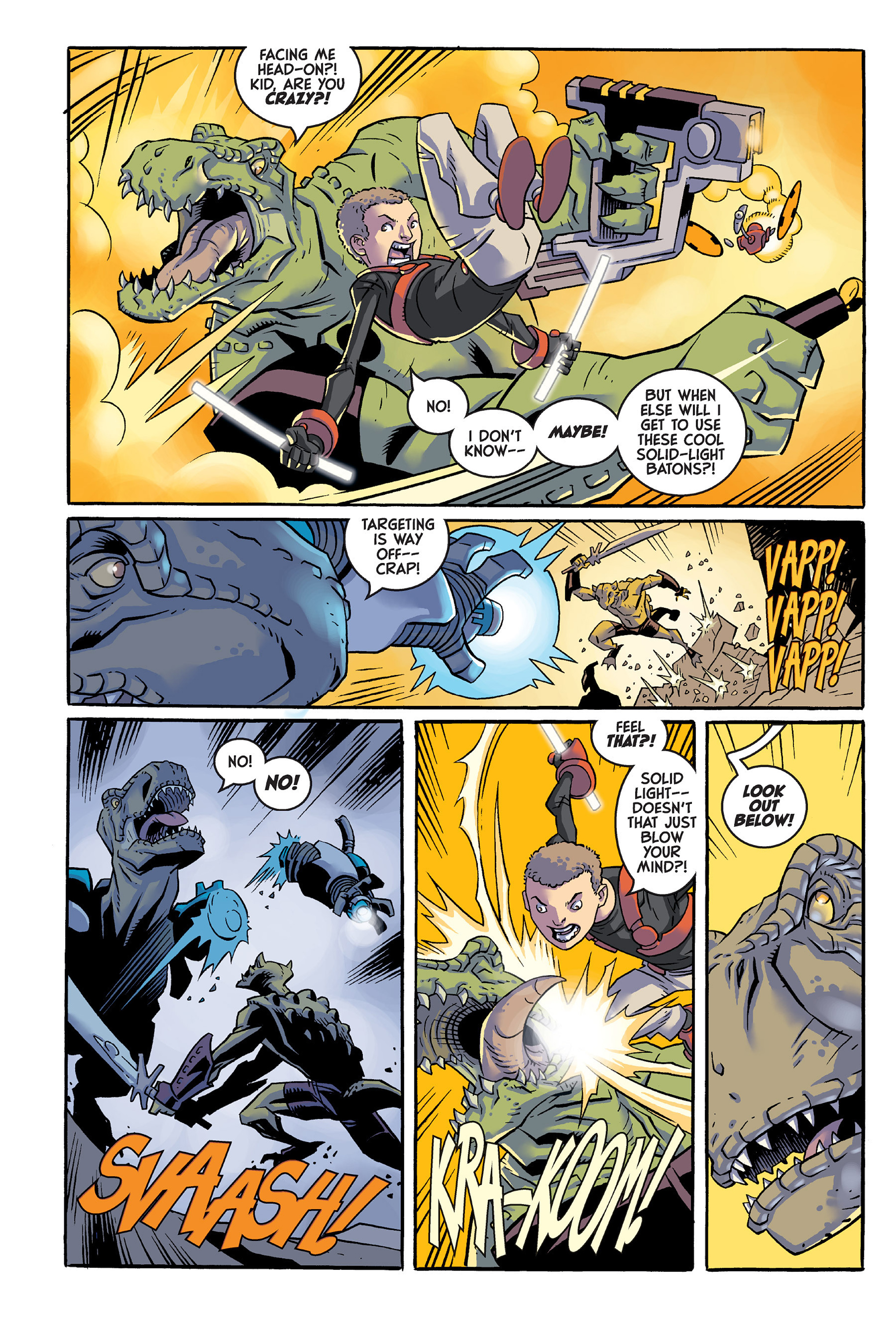Read online Super Dinosaur (2011) comic -  Issue # _TPB 1 - 91