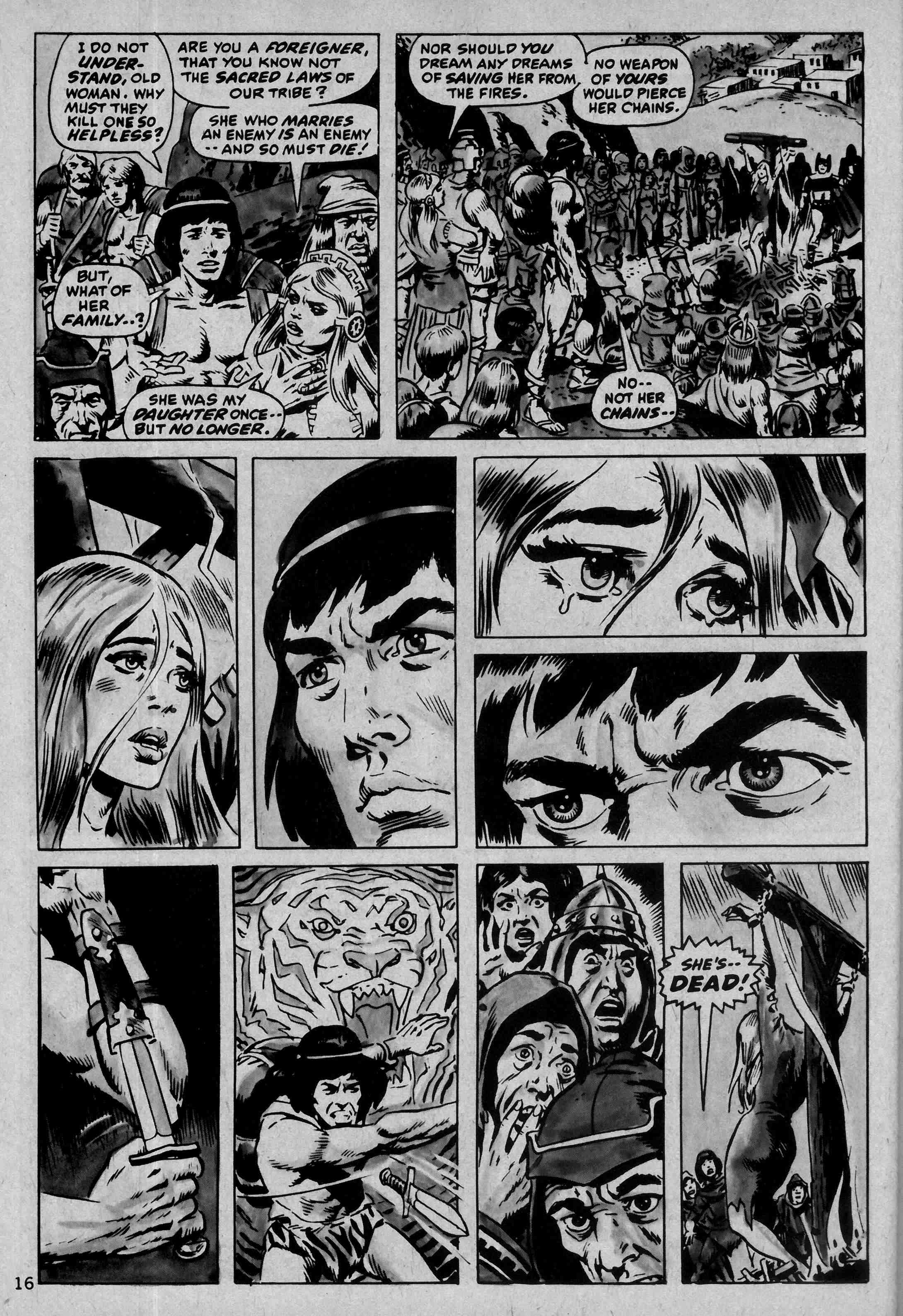 Read online Kull and the Barbarians comic -  Issue #1 - 16