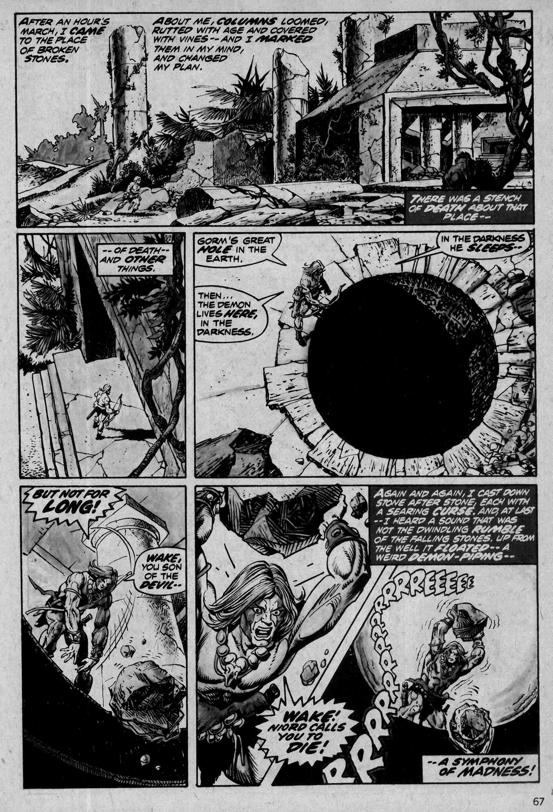 Read online Kull and the Barbarians comic -  Issue #1 - 67