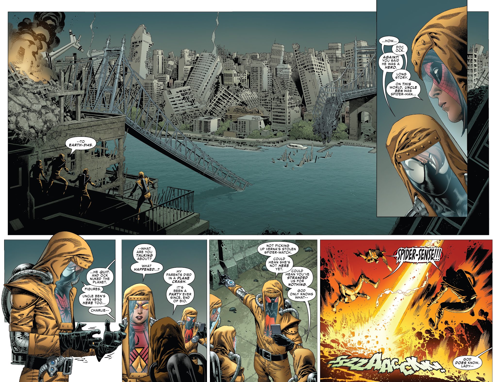 Read online Spider-Force comic -  Issue #1 - 19