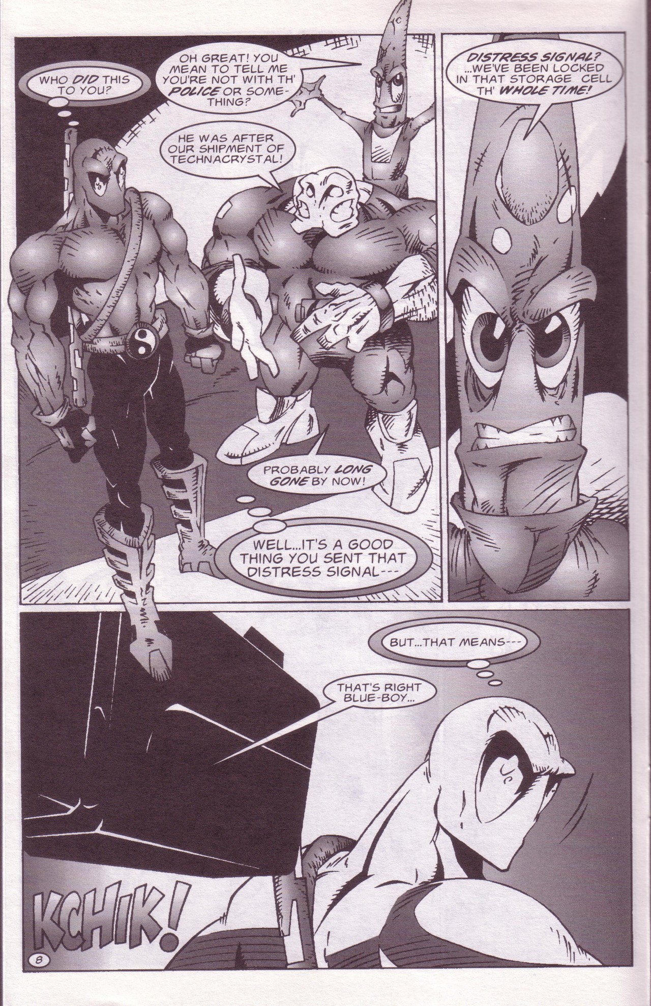 Read online Zen Intergalactic Ninja: Starquest comic -  Issue #5 - 10
