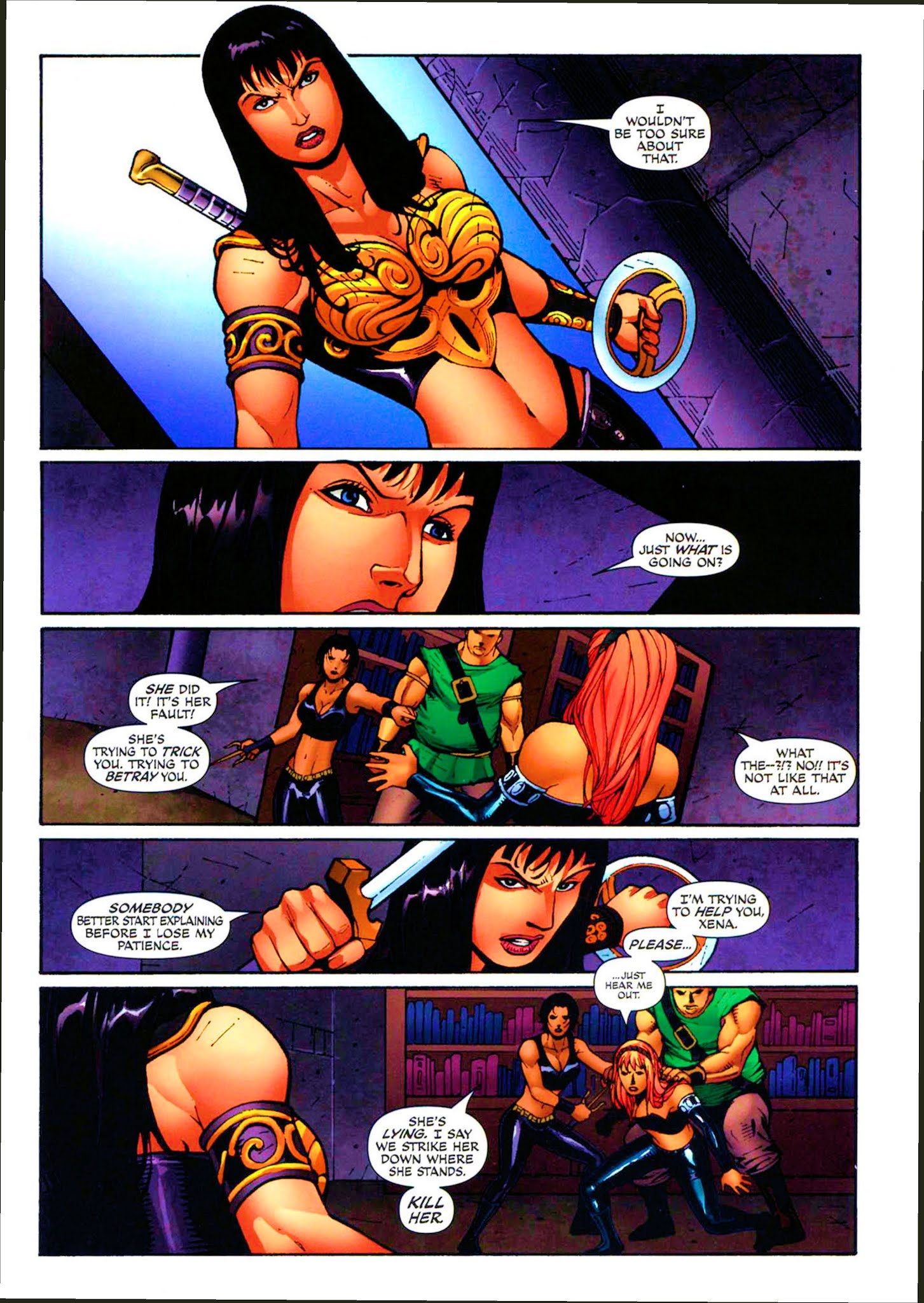 Read online Xena: Warrior Princess - Dark Xena comic -  Issue #4 - 14