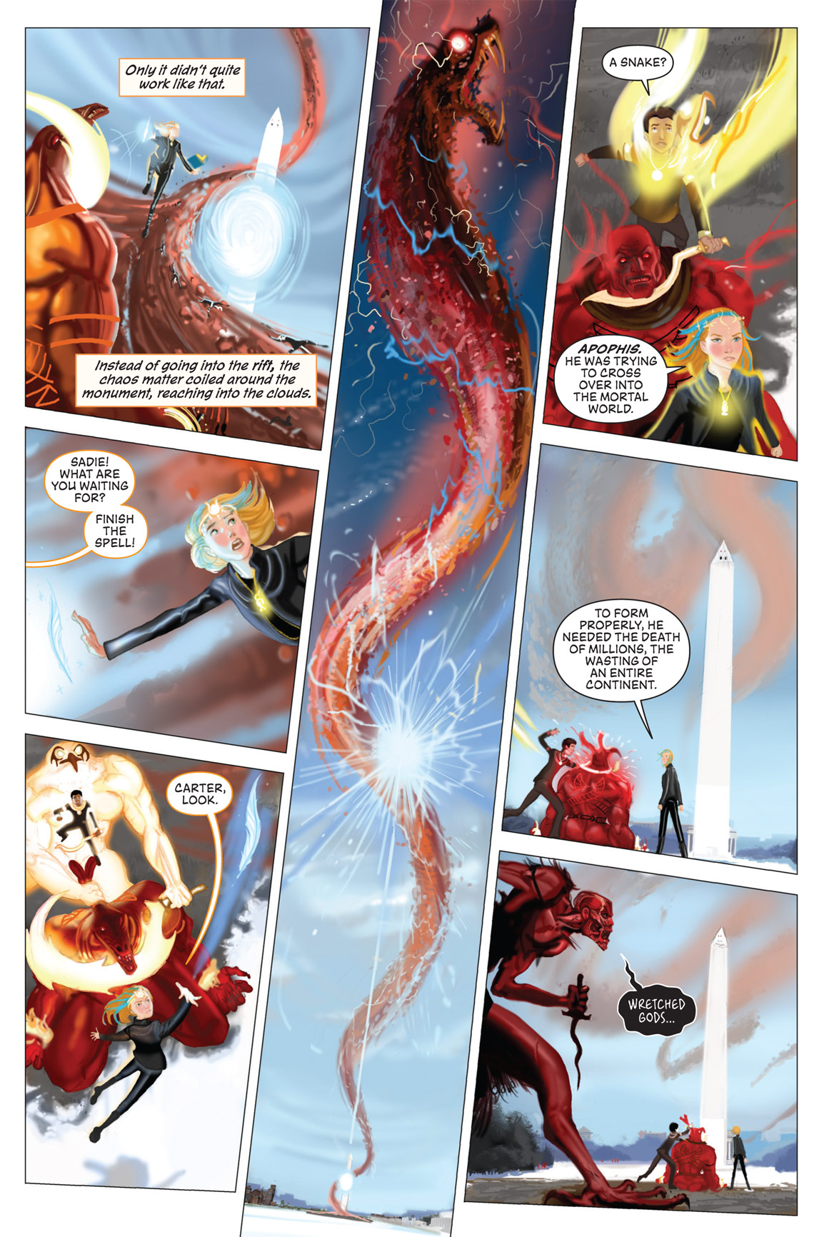 Read online The Kane Chronicles comic -  Issue # TPB 1 - 173