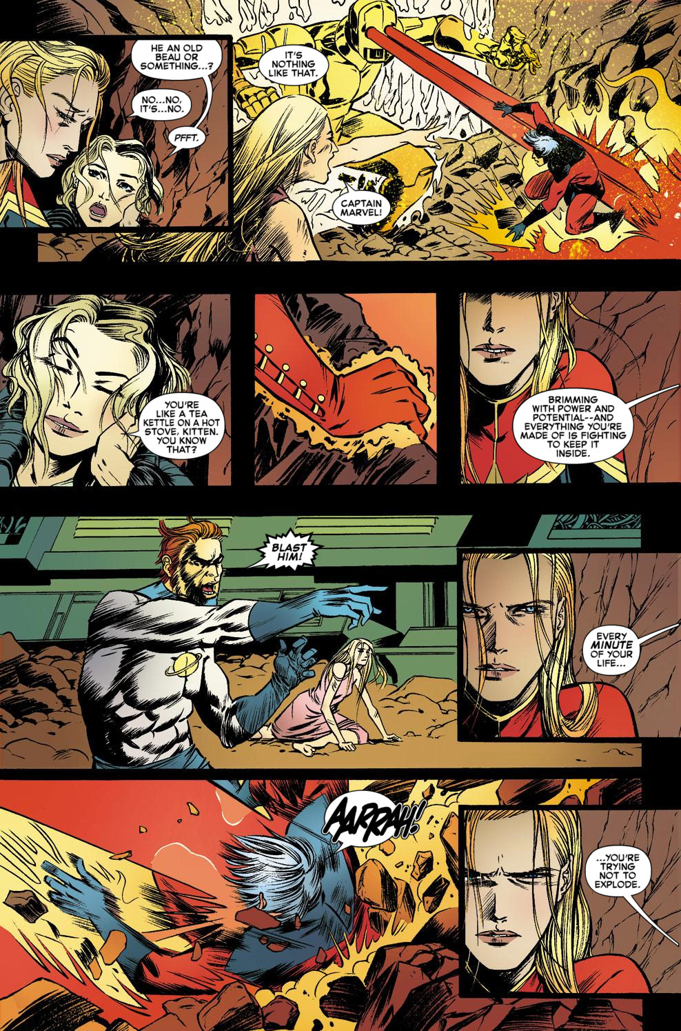 Read online Captain Marvel (2012) comic -  Issue #6 - 7