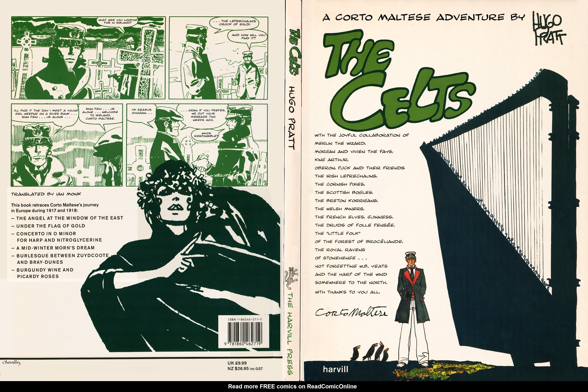 Read online Corto Maltese comic -  Issue # TPB 7 (Part 2) - 92