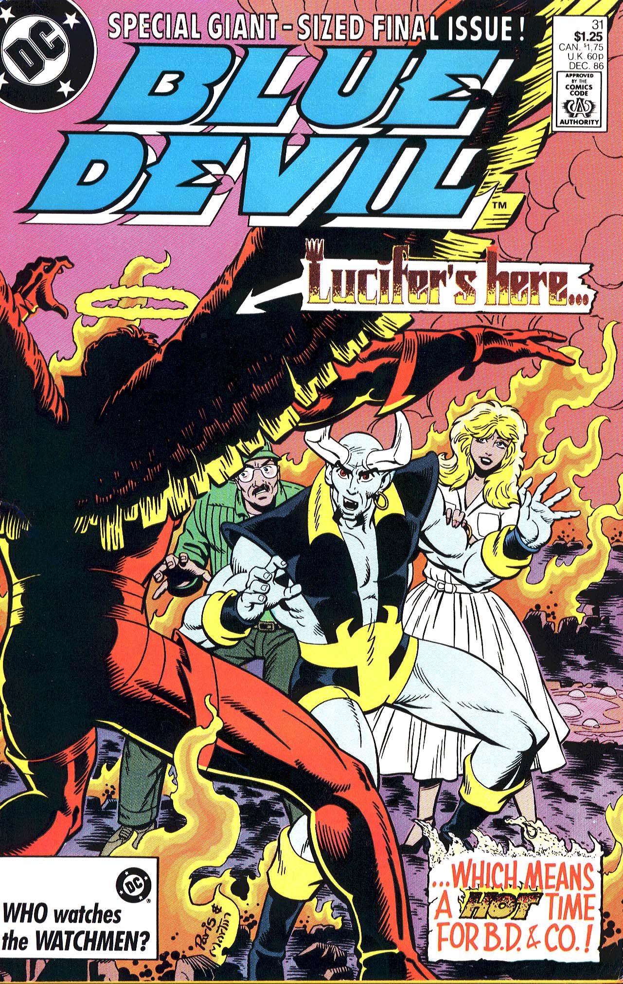 Read online Blue Devil comic -  Issue #31 - 1