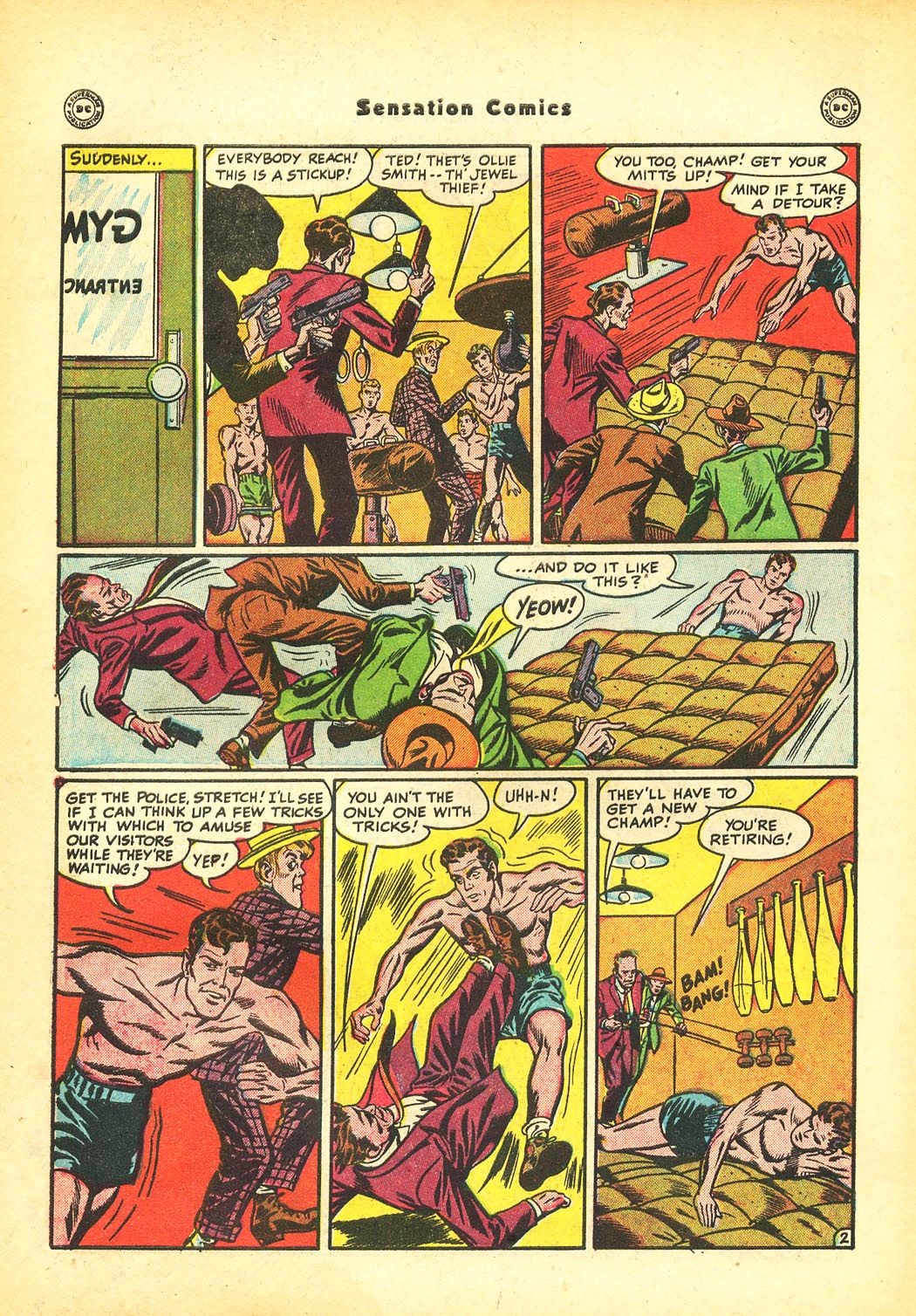 Read online Sensation (Mystery) Comics comic -  Issue #86 - 44