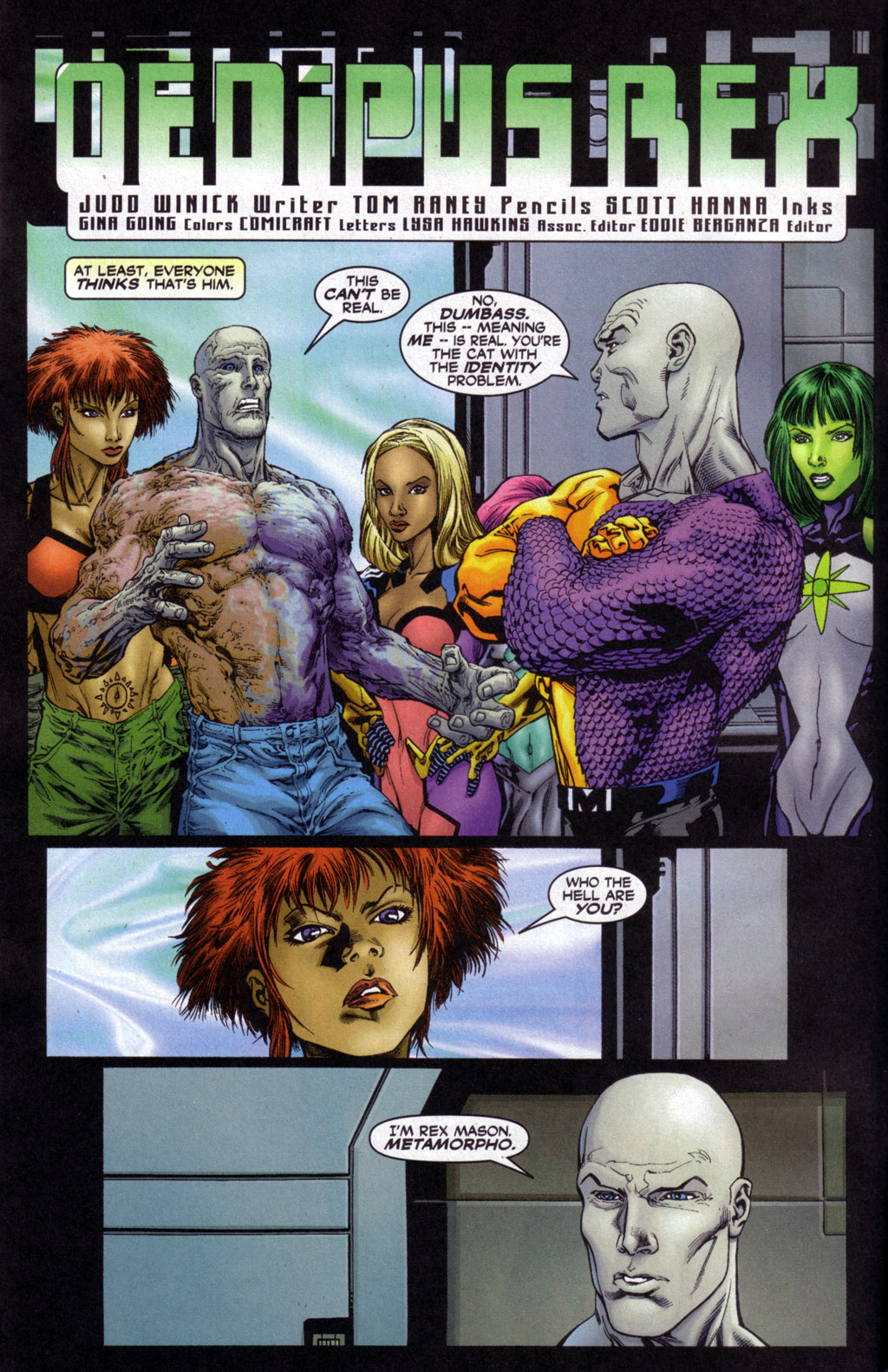 Read online Outsiders (2003) comic -  Issue #7 - 3