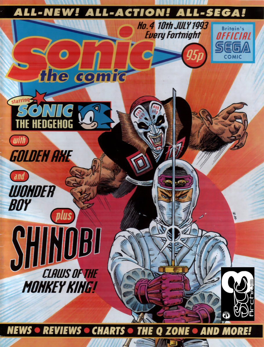 Read online Sonic the Comic comic -  Issue #4 - 1