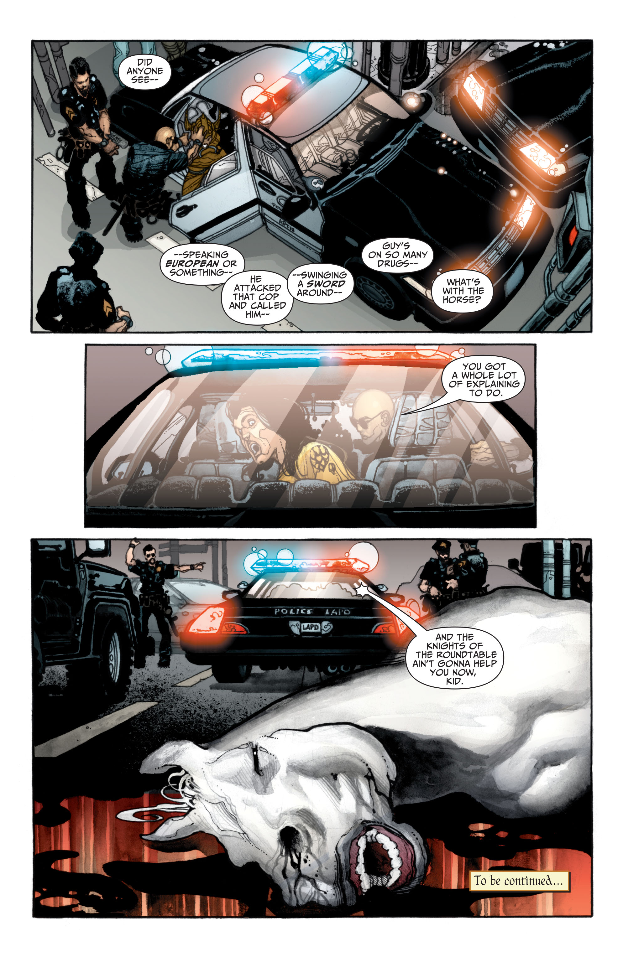Read online Seven Soldiers: Shining Knight comic -  Issue #1 - 21