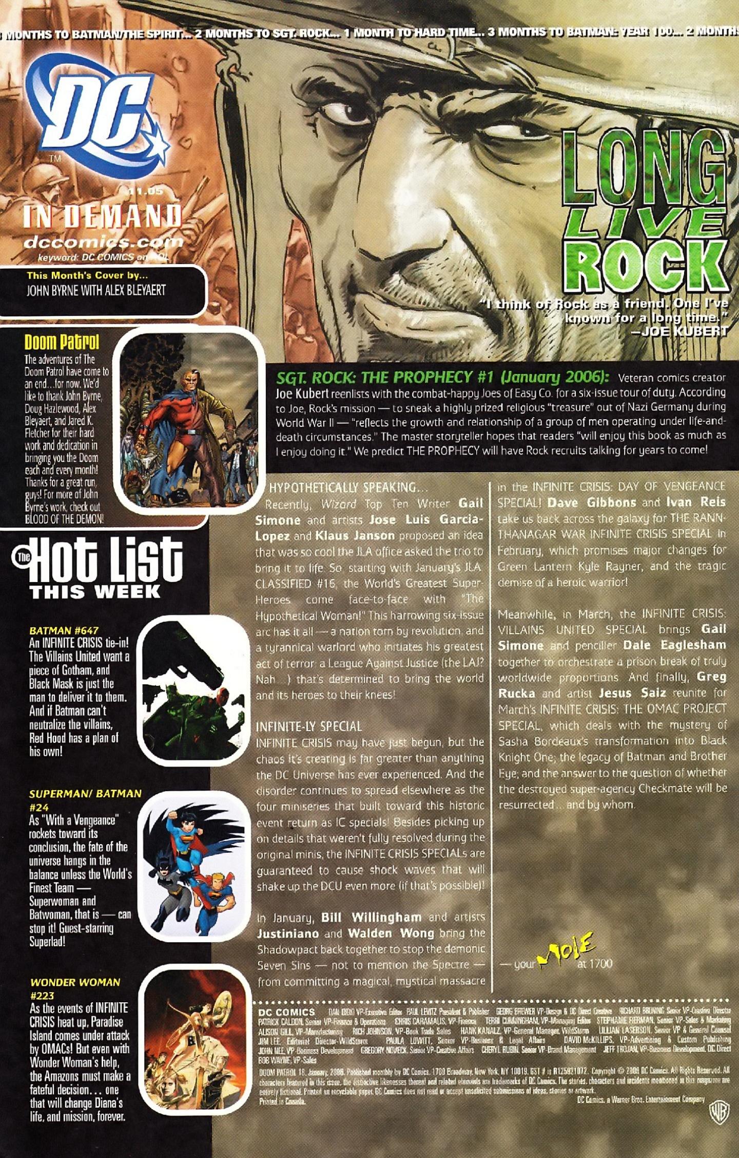 Read online Doom Patrol (2004) comic -  Issue #18 - 41