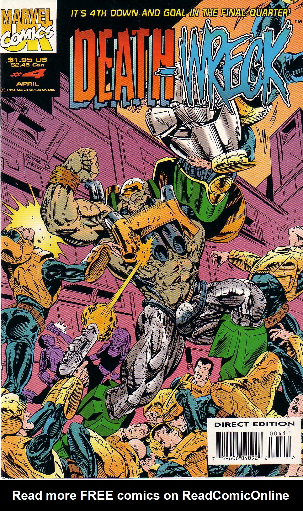 Read online Death Wreck comic -  Issue #4 - 1