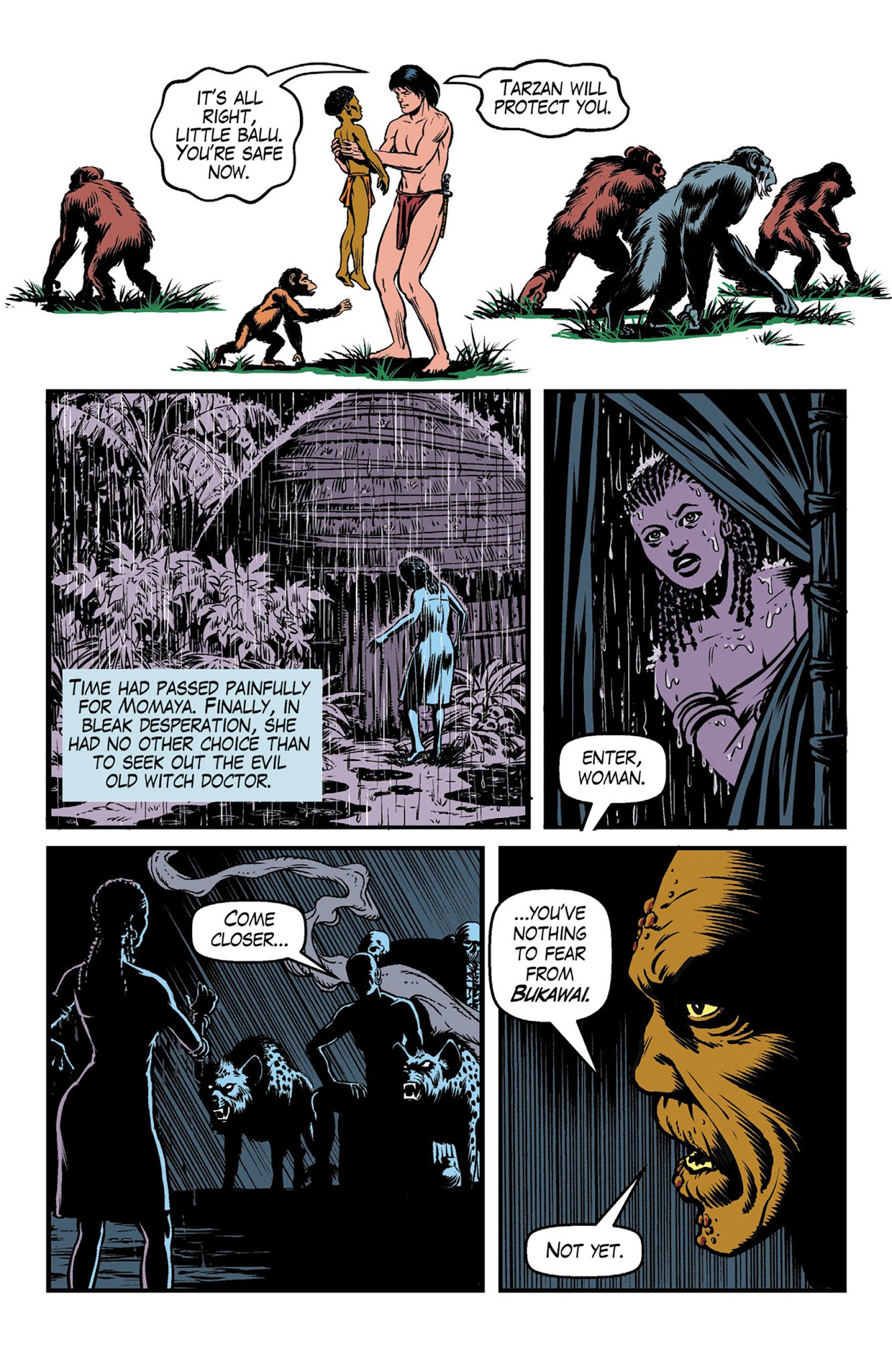 Read online Edgar Rice Burroughs' Jungle Tales of Tarzan comic -  Issue # TPB (Part 1) - 60