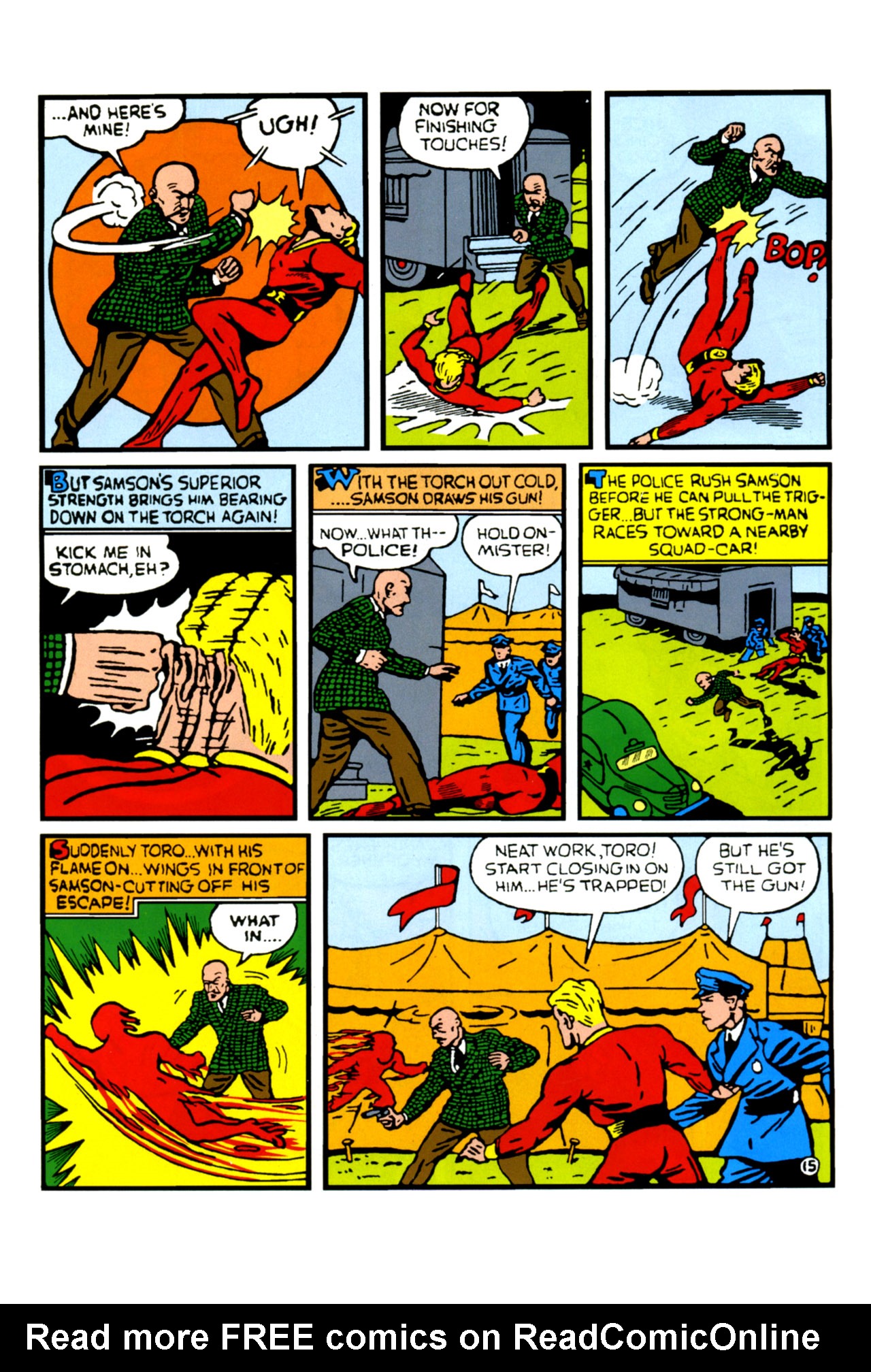 Read online Human Torch Comics 70th Anniversary Special comic -  Issue # Full - 41