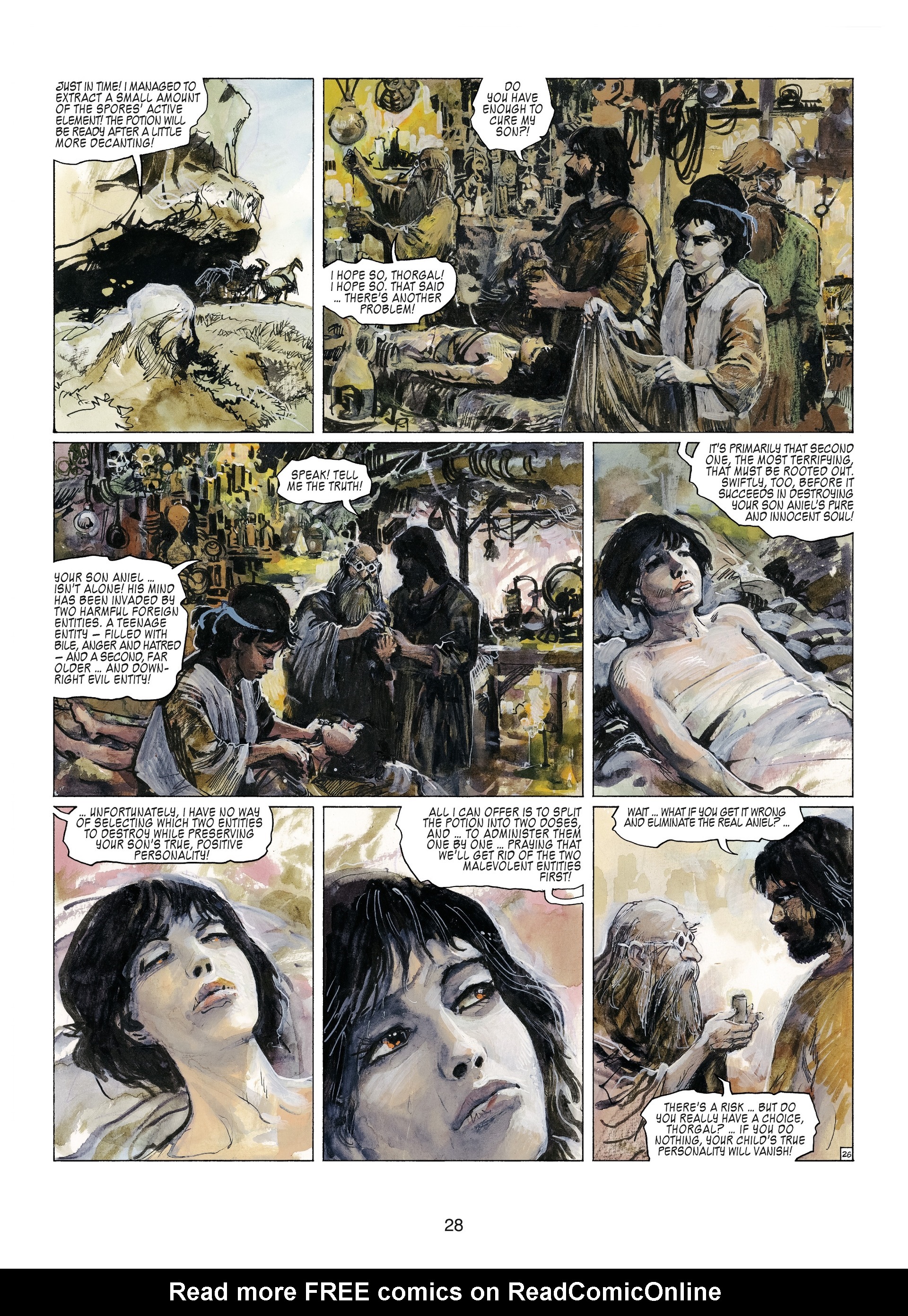 Read online Thorgal comic -  Issue #28 - 30