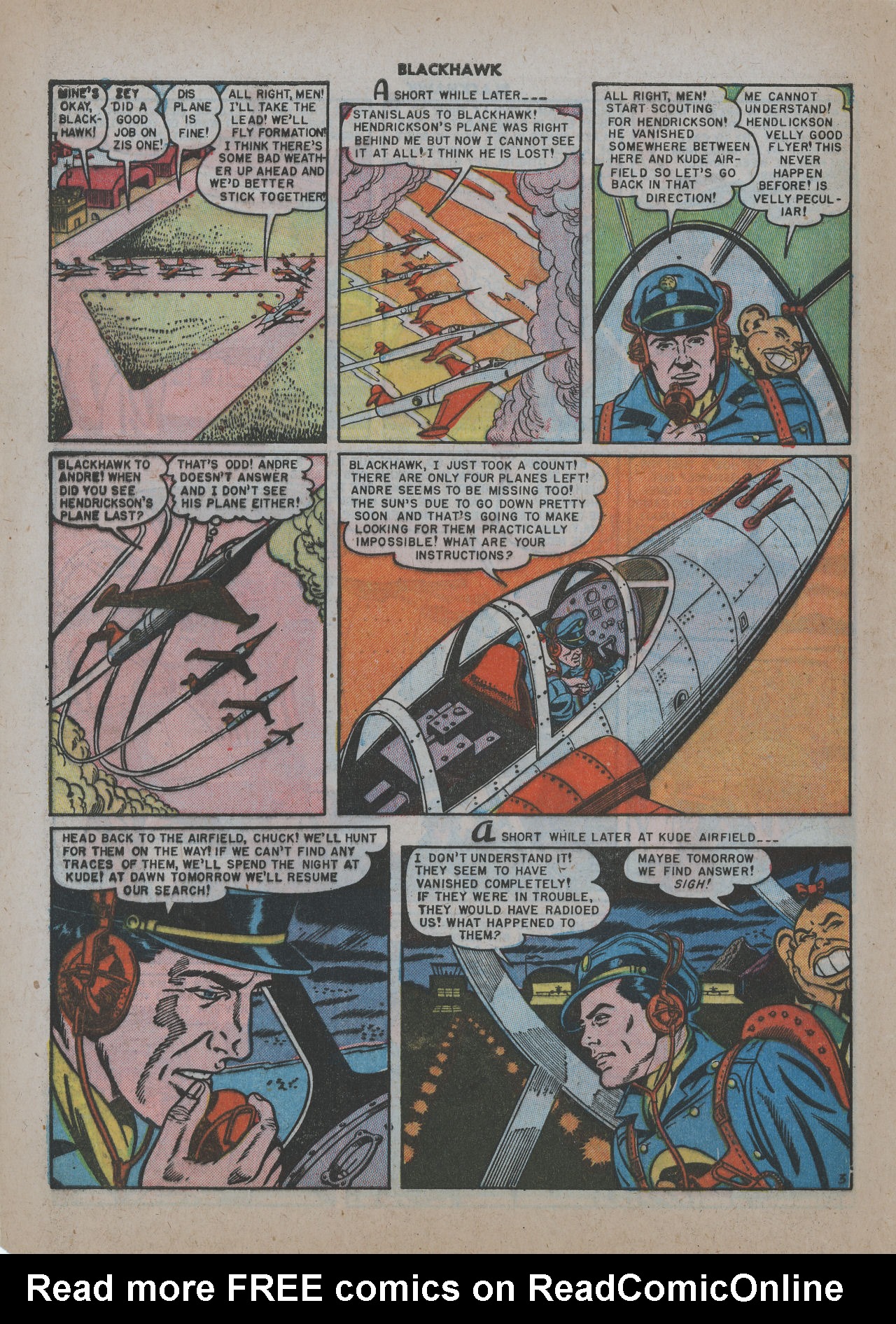 Read online Blackhawk (1957) comic -  Issue #40 - 45