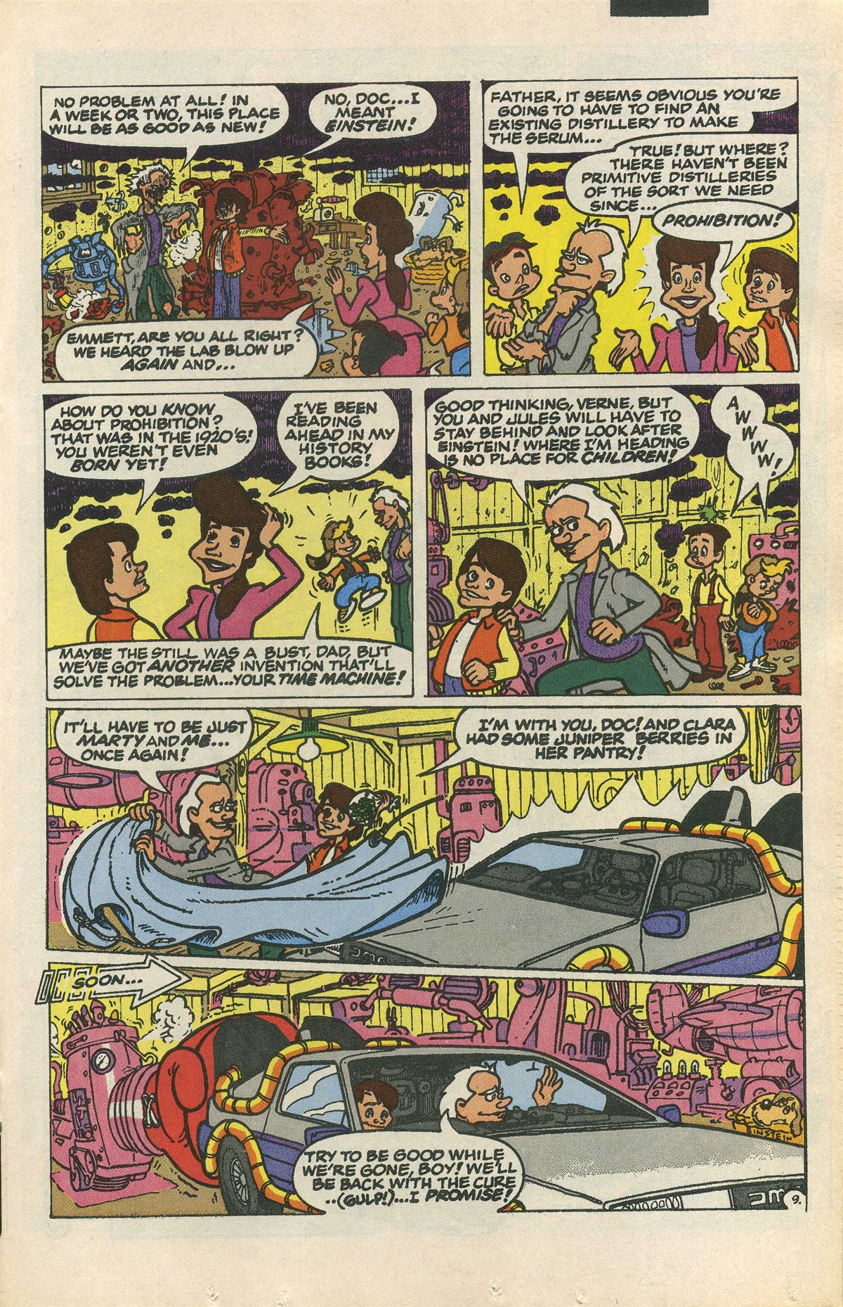 Read online Back to the Future (1991) comic -  Issue #1 - 13