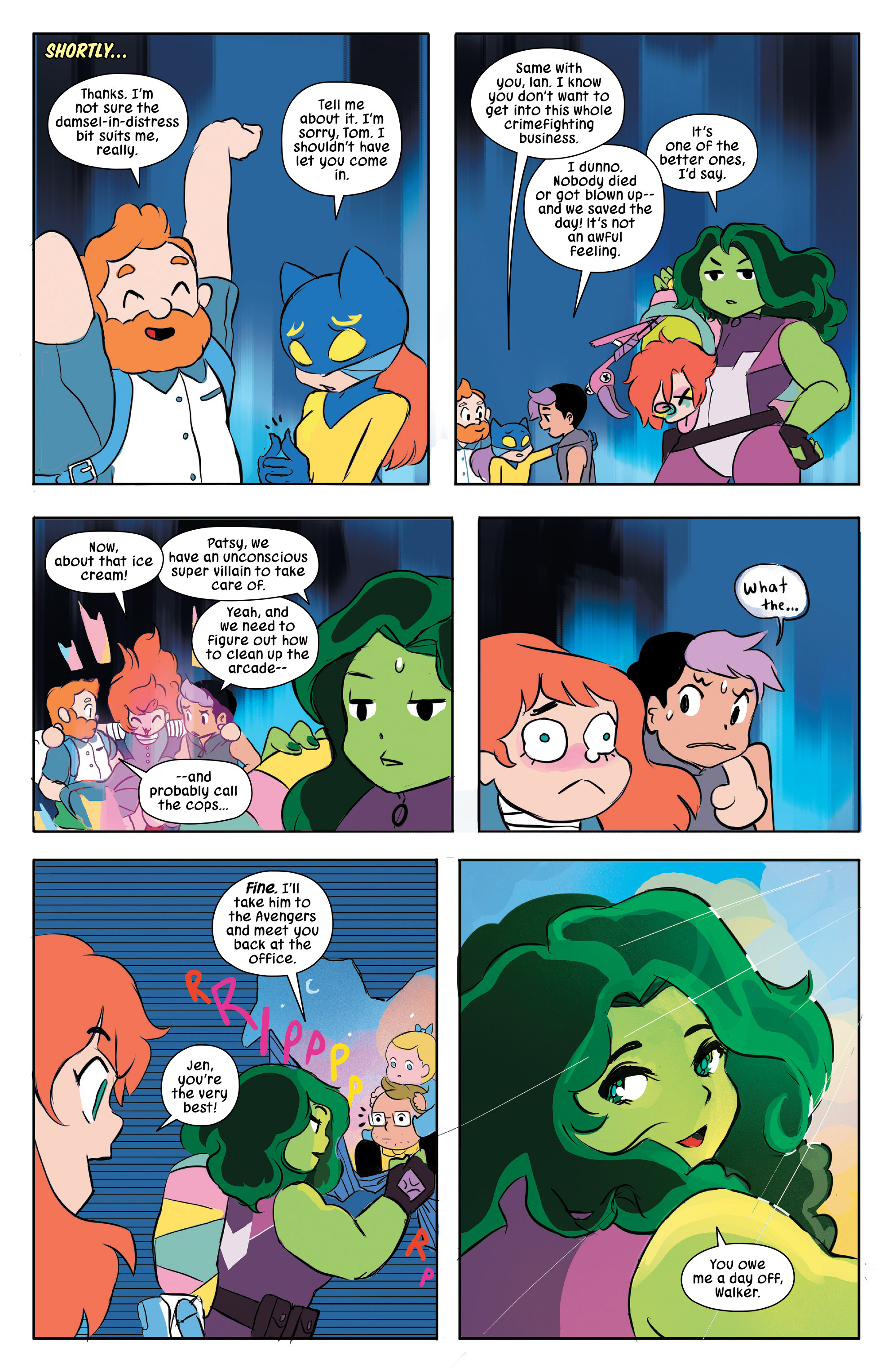 Read online Patsy Walker, A.K.A. Hellcat! comic -  Issue #6 - 21