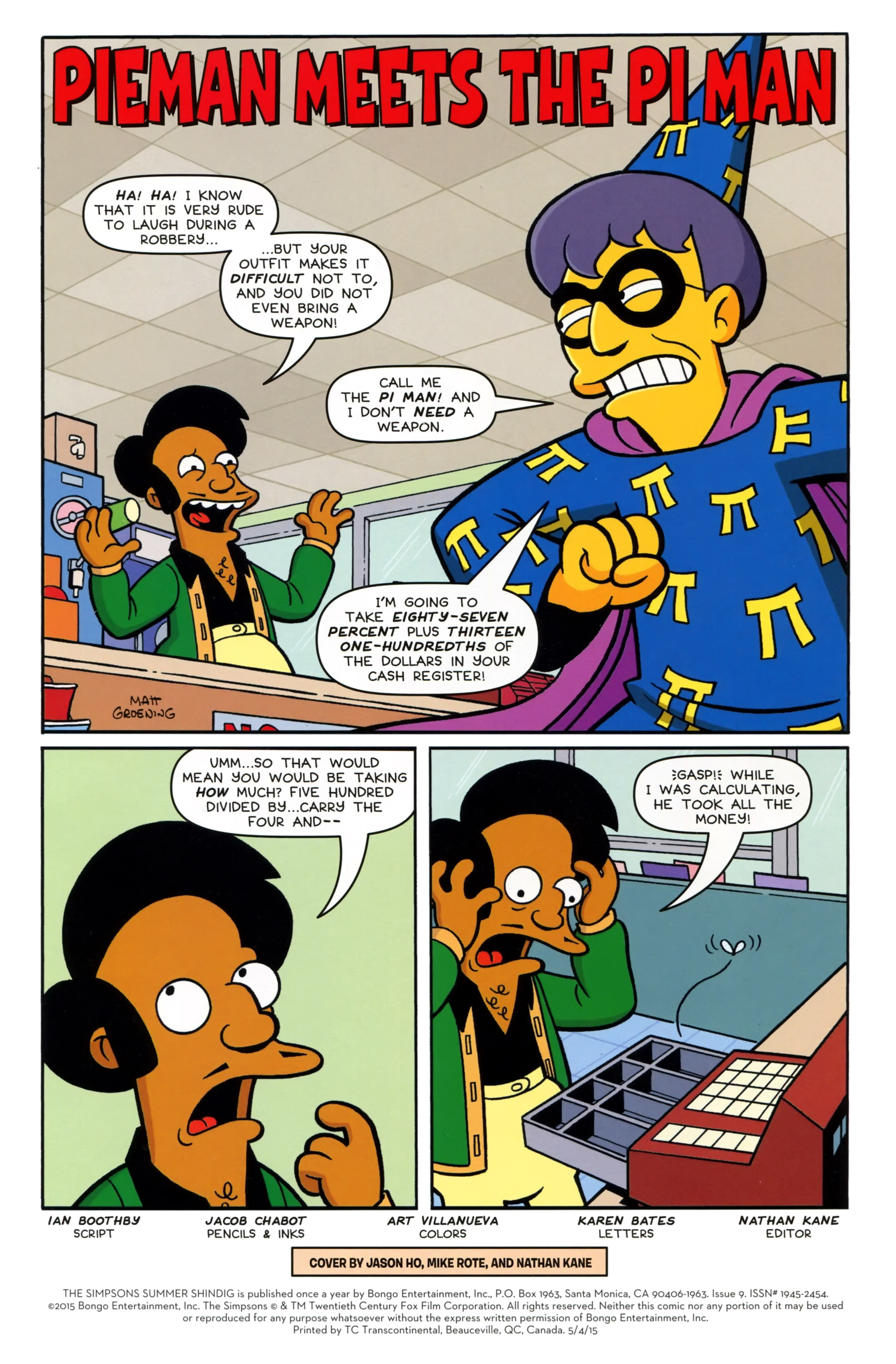 Read online The Simpsons Summer Shindig comic -  Issue #9 - 3
