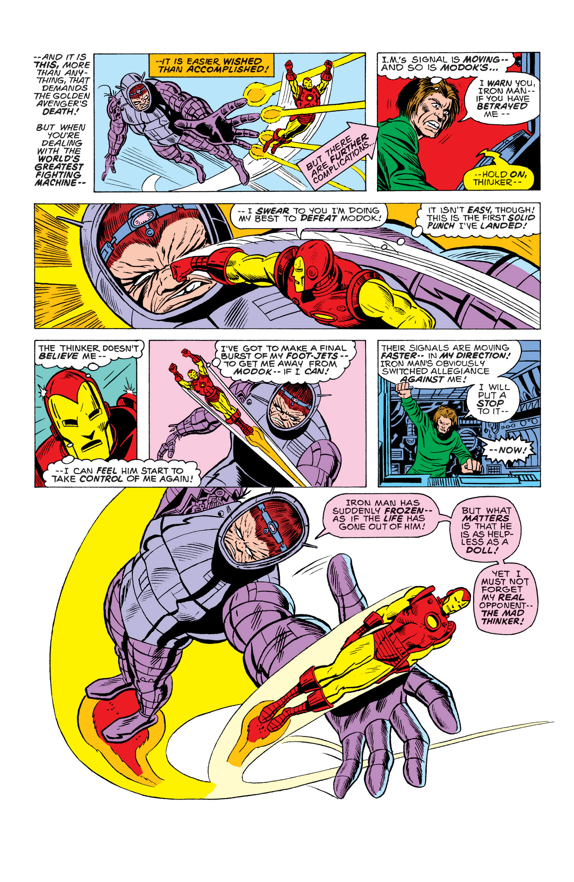 Read online Marvel Masterworks: The Invincible Iron Man comic -  Issue # TPB 10 (Part 2) - 34