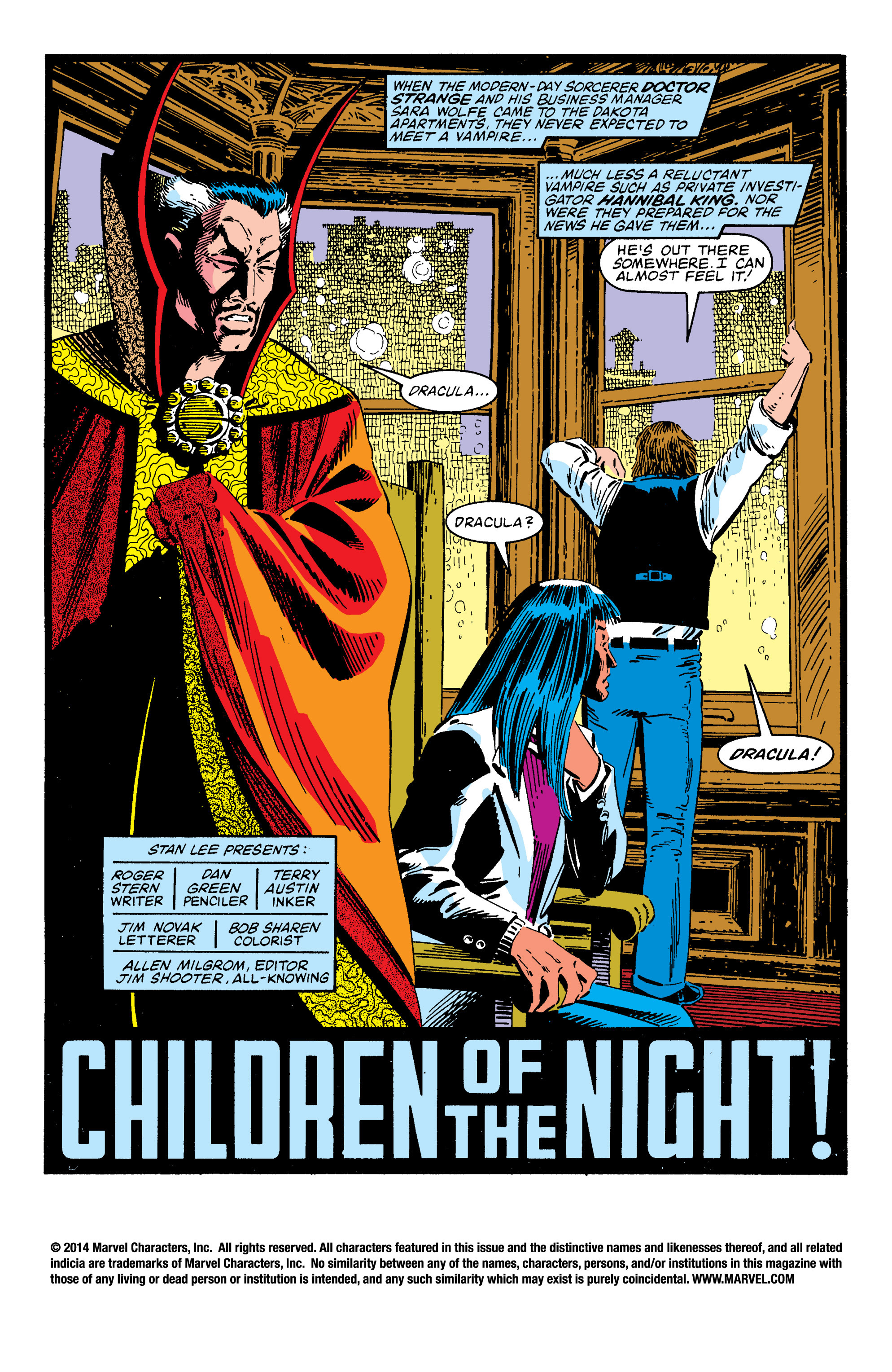 Read online Doctor Strange vs. Dracula comic -  Issue # TPB - 64