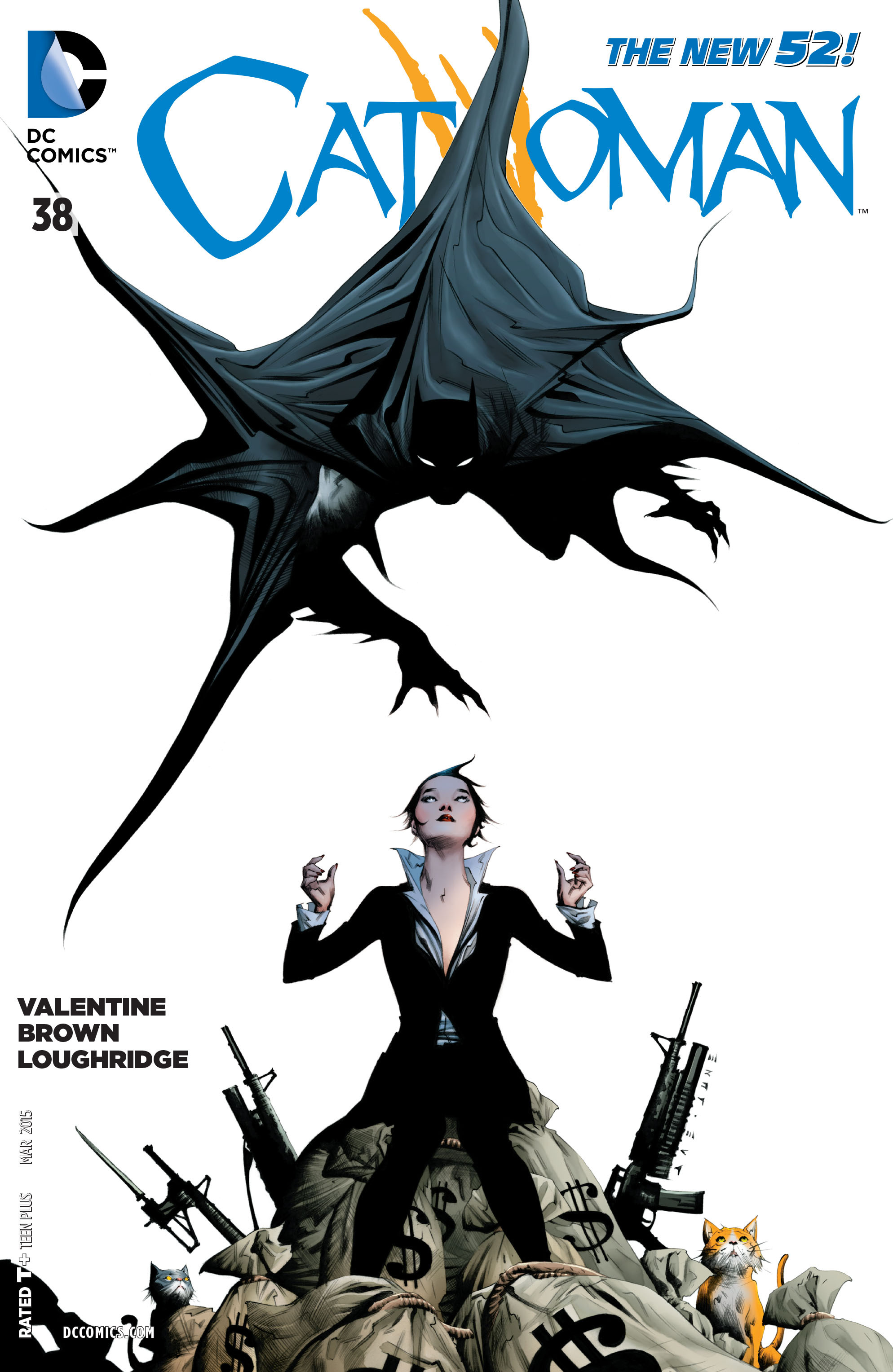 Read online Catwoman (2011) comic -  Issue #38 - 1