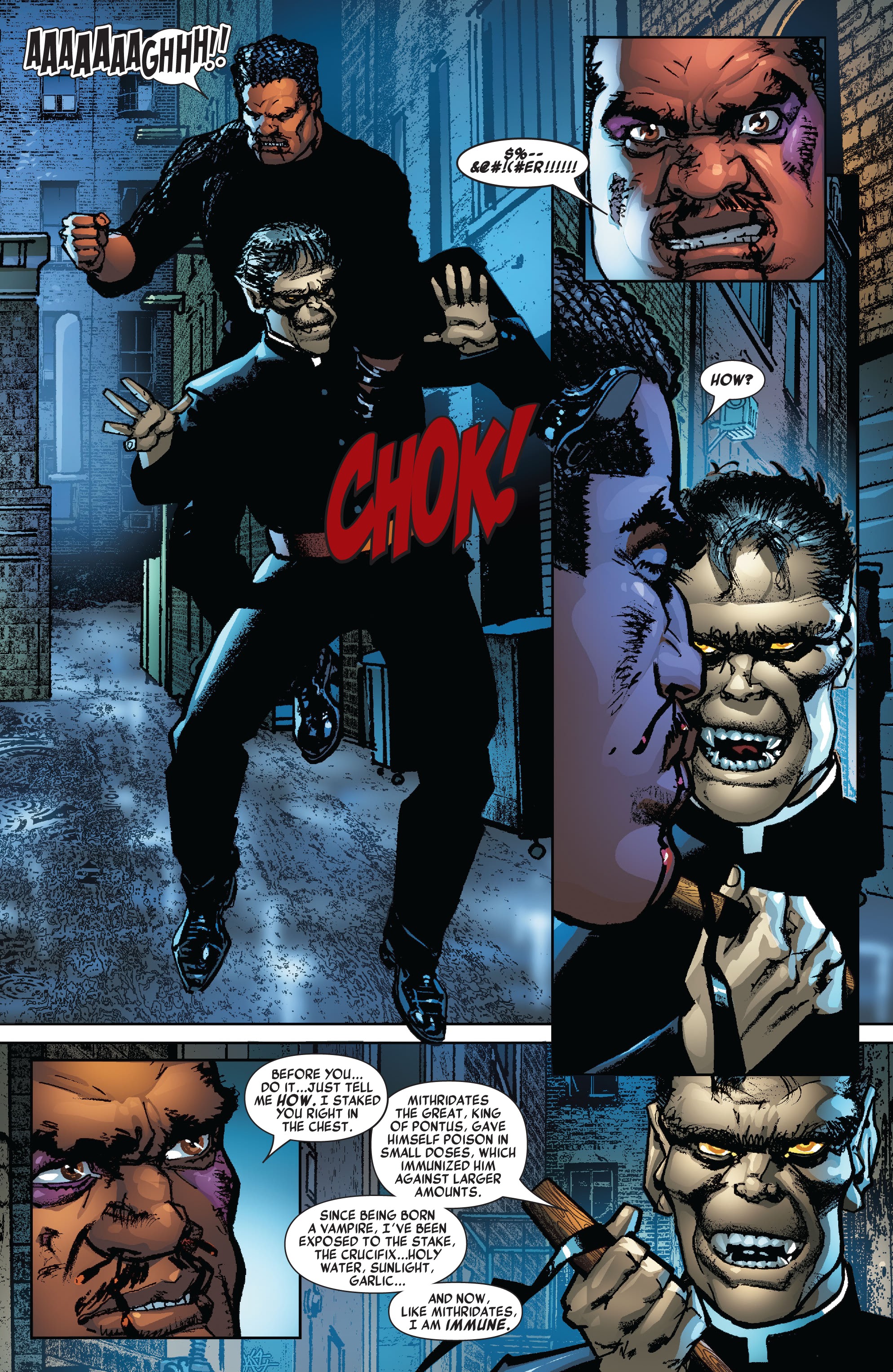 Read online Blade by Marc Guggenheim: The Complete Collection comic -  Issue # TPB (Part 2) - 60