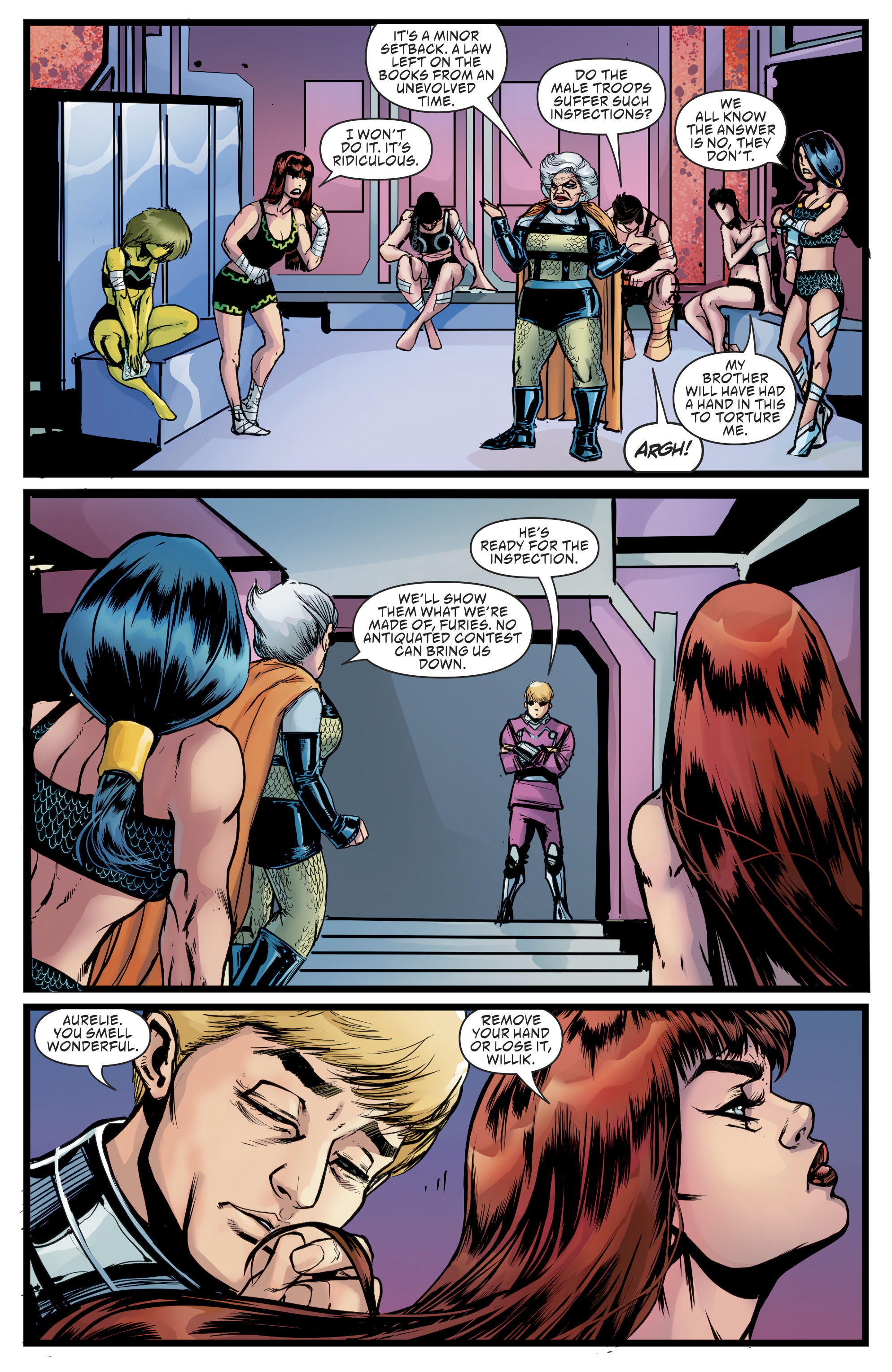 Read online Female Furies comic -  Issue #1 - 13