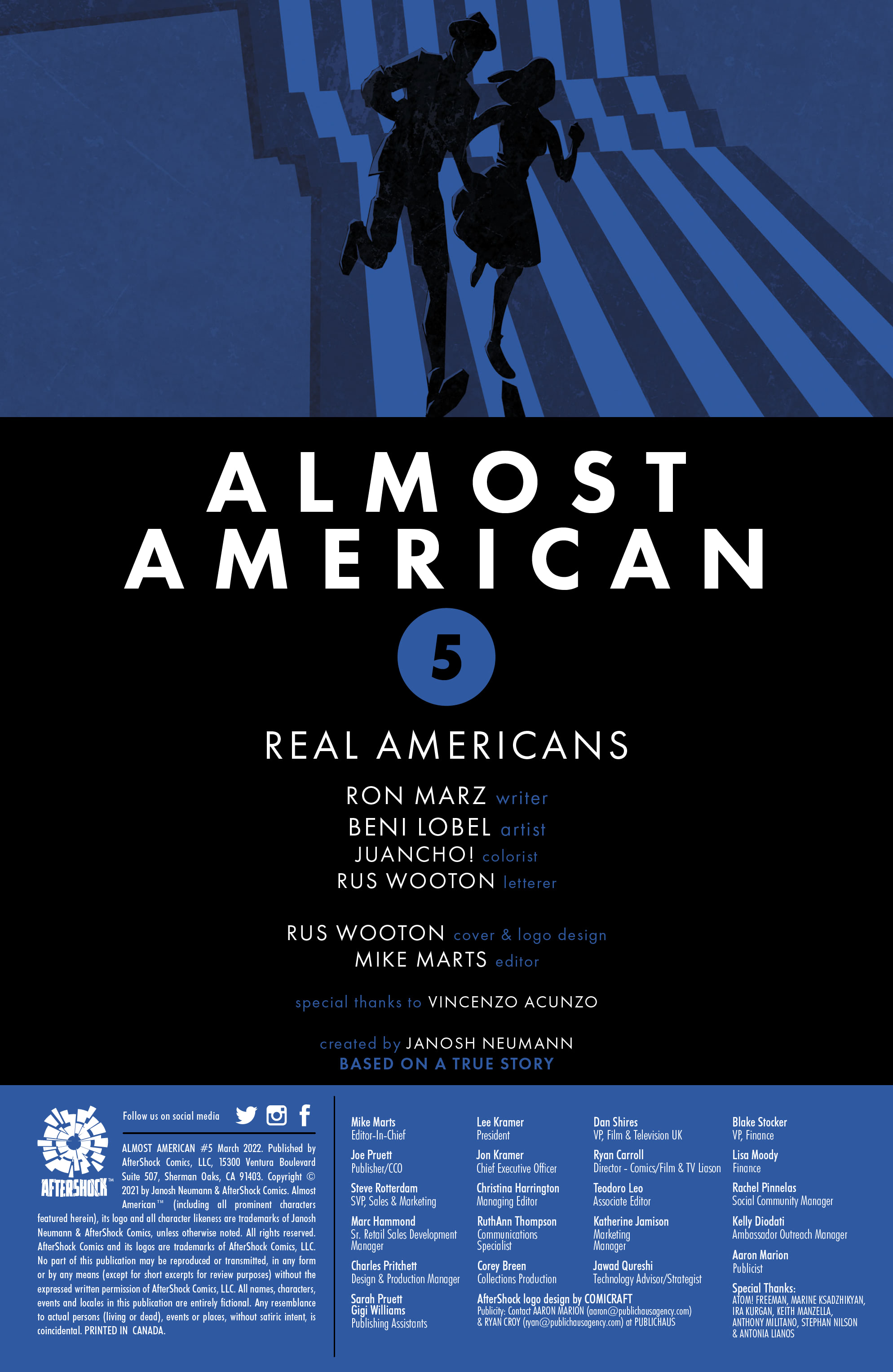 Read online Almost American comic -  Issue #5 - 2