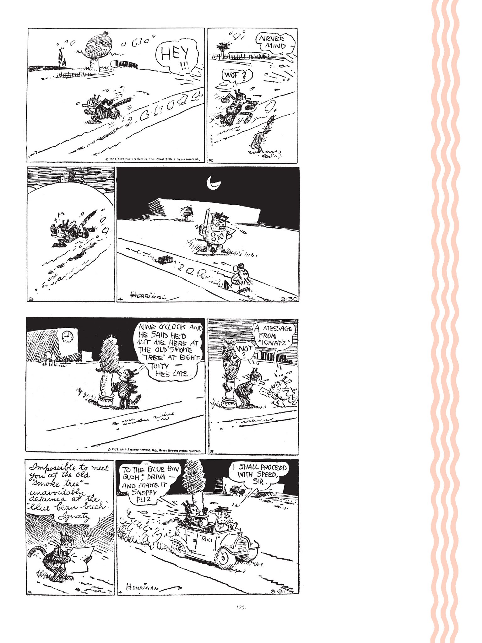 Read online Krazy & Ignatz comic -  Issue # TPB 7 - 122