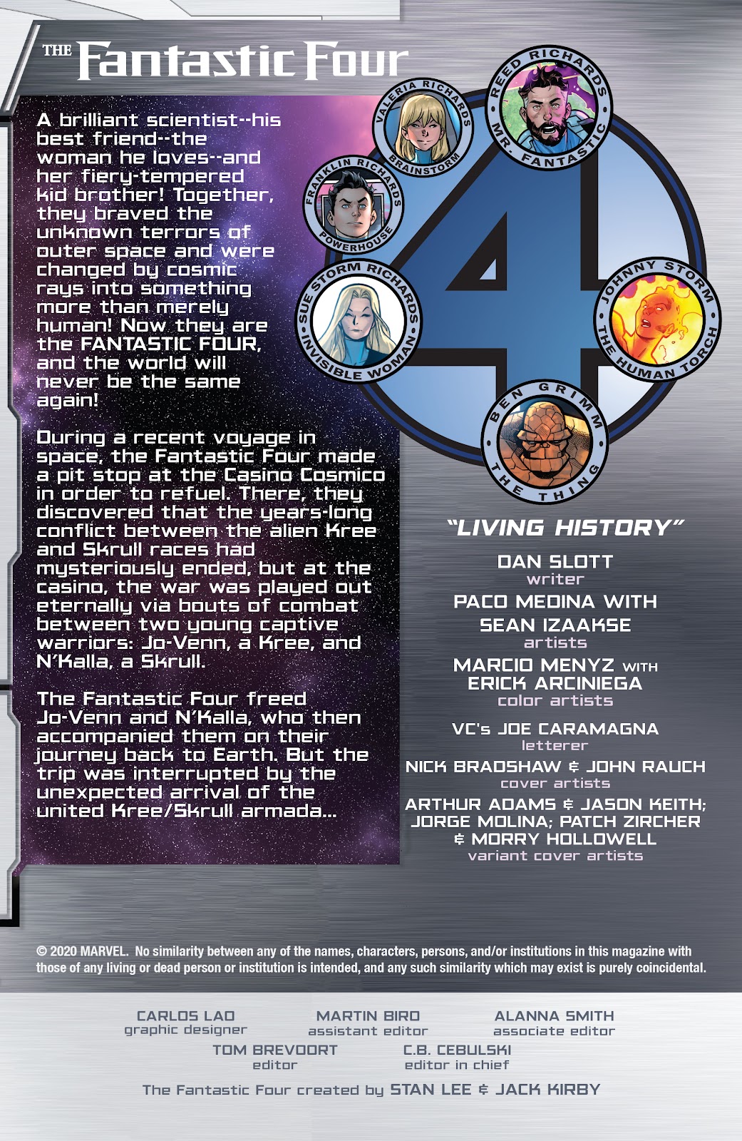 Fantastic Four (2018) issue 21 - Page 2